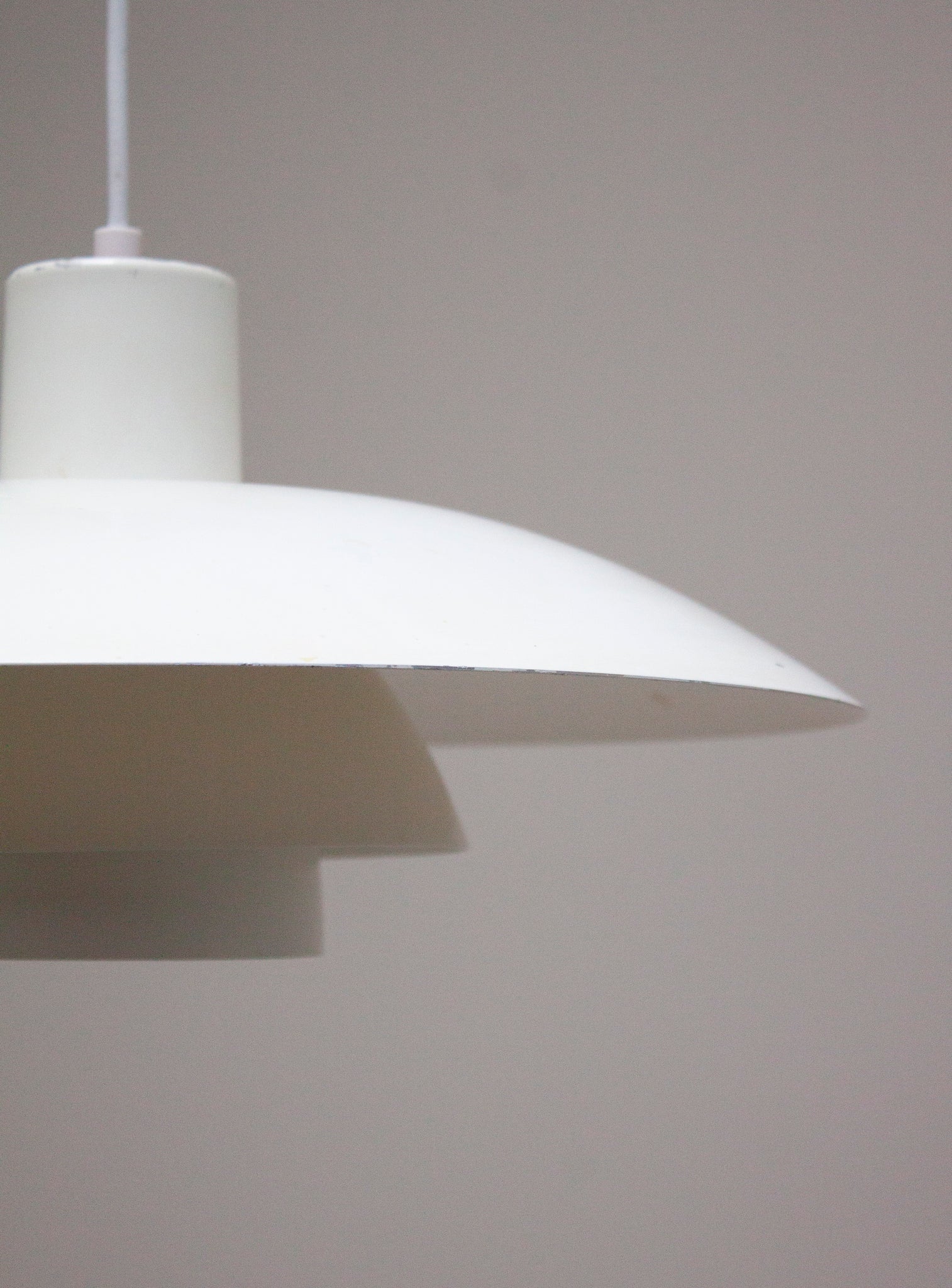 Louis Poulsen PH4/3 Pendant Lamp by Poul Henningsen (White)