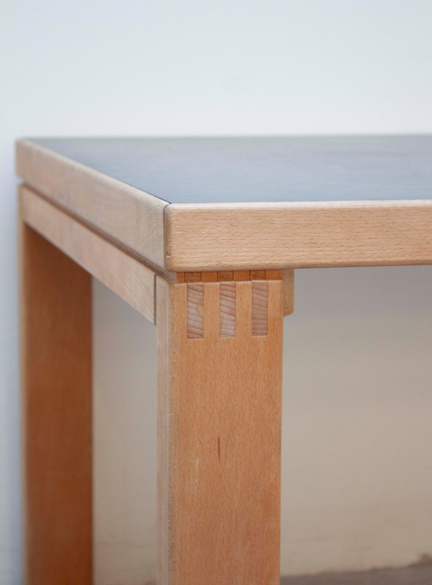 Danish Coffee Table with Grey Linoleum Table Top