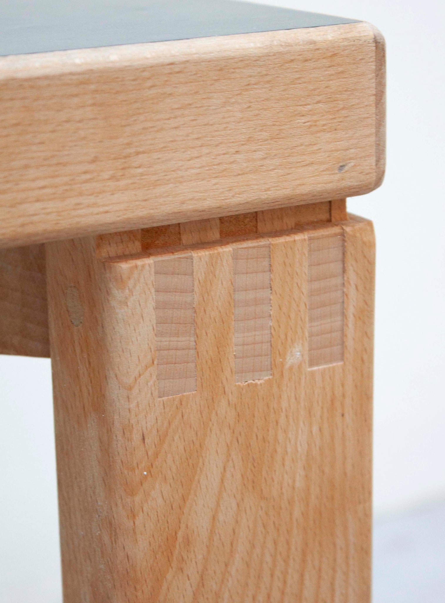 Danish Coffee Table with Grey Linoleum Table Top