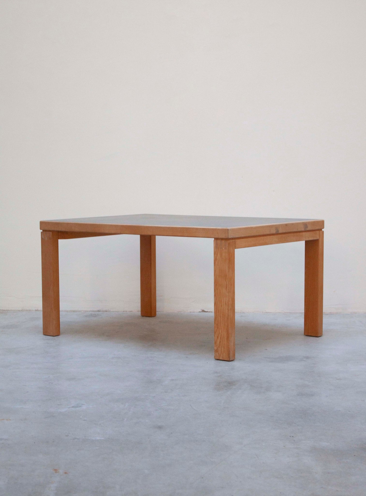Danish Coffee Table with Grey Linoleum Table Top