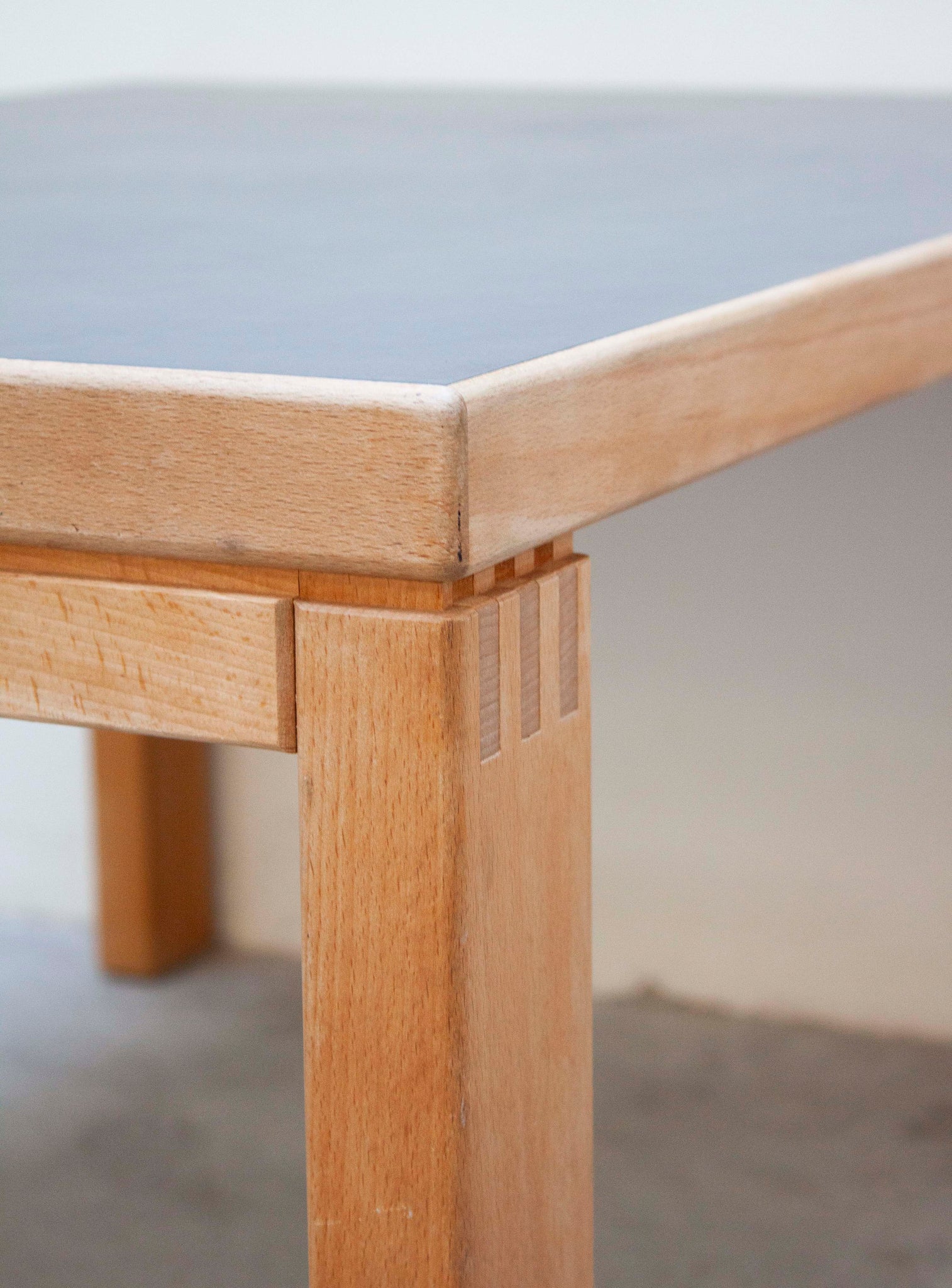 Danish Coffee Table with Grey Linoleum Table Top