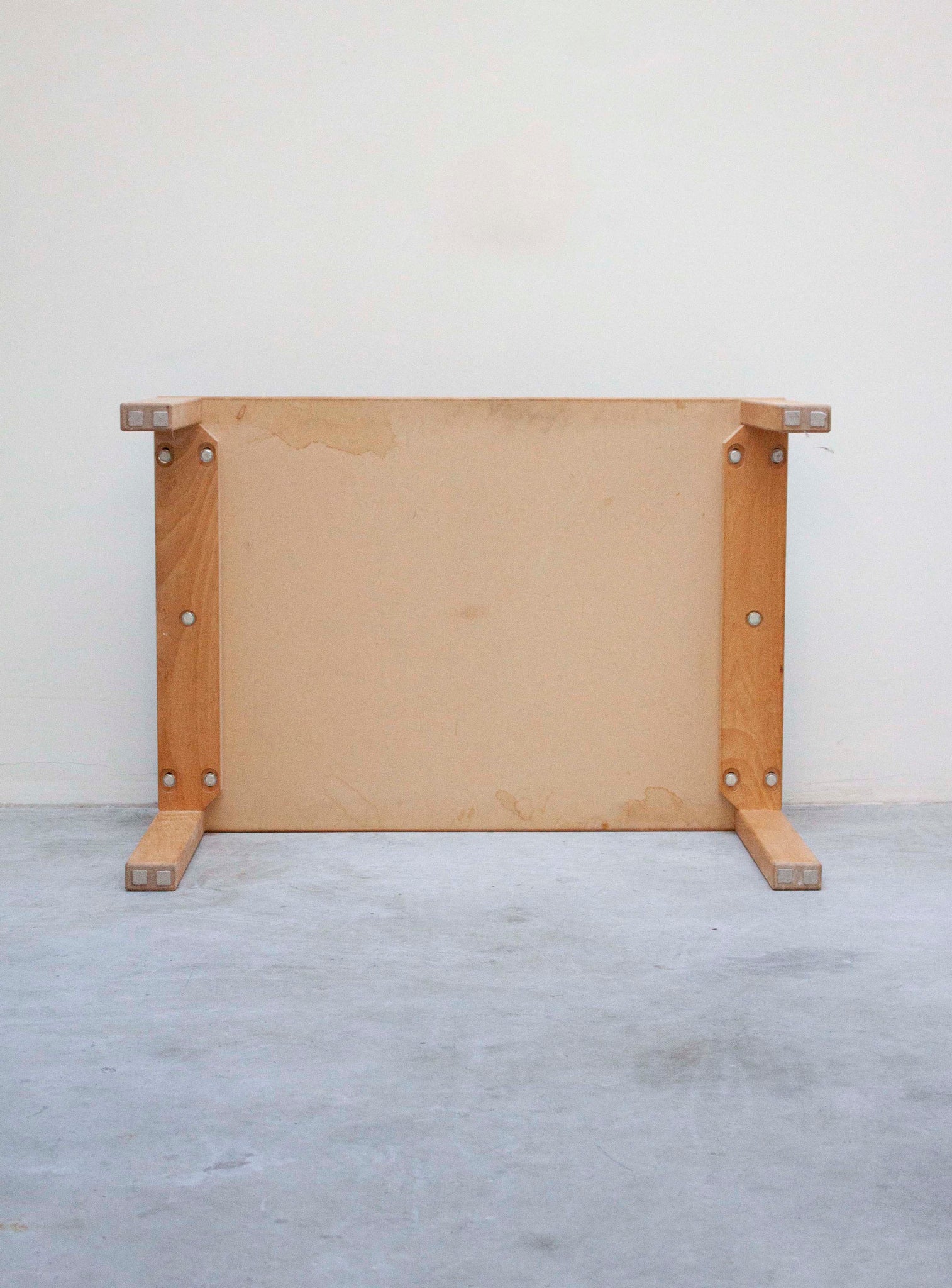 Danish Coffee Table with Grey Linoleum Table Top