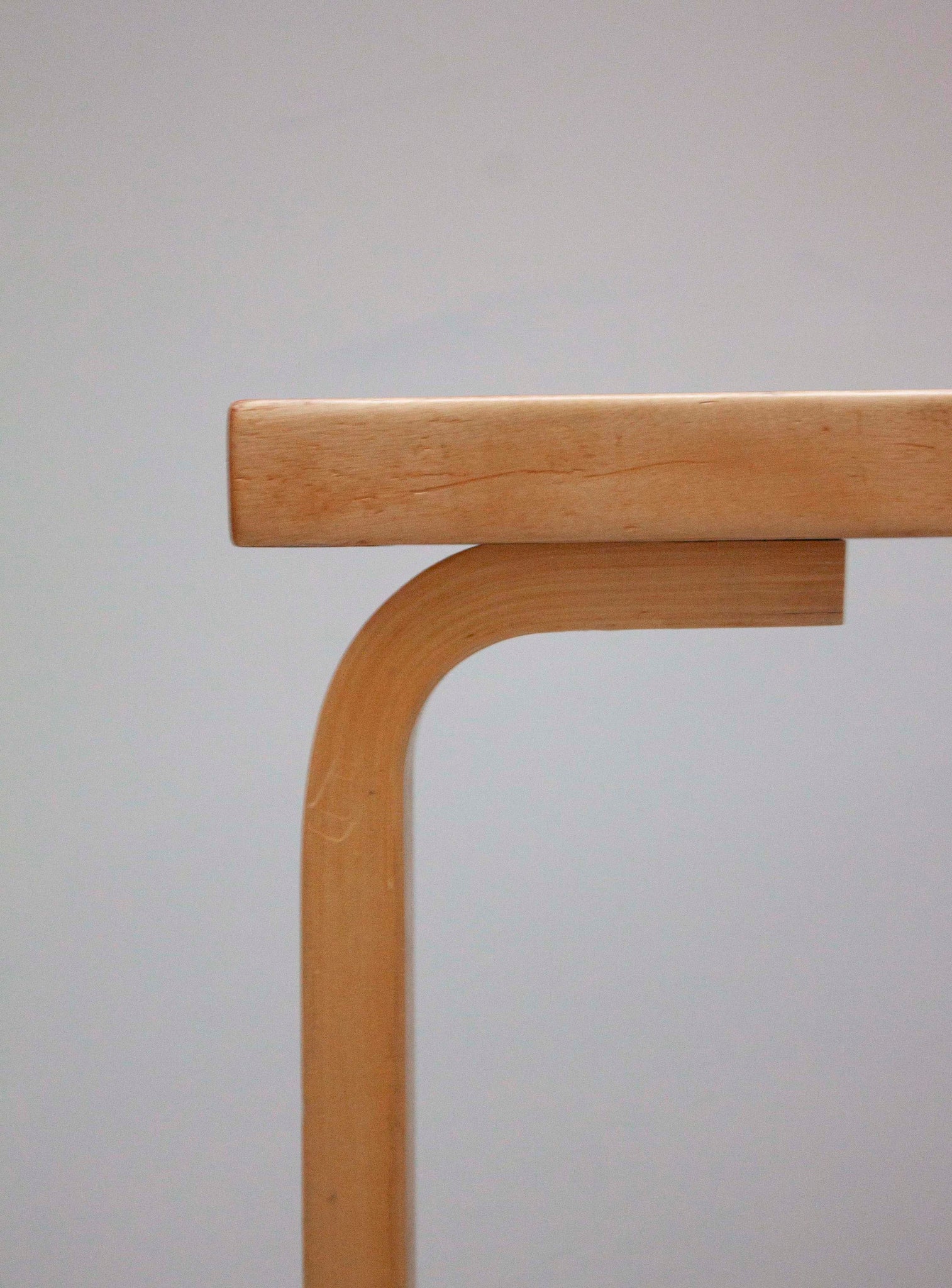 Artek 95 Half Round Dining Table by Alvar Aalto (Red)