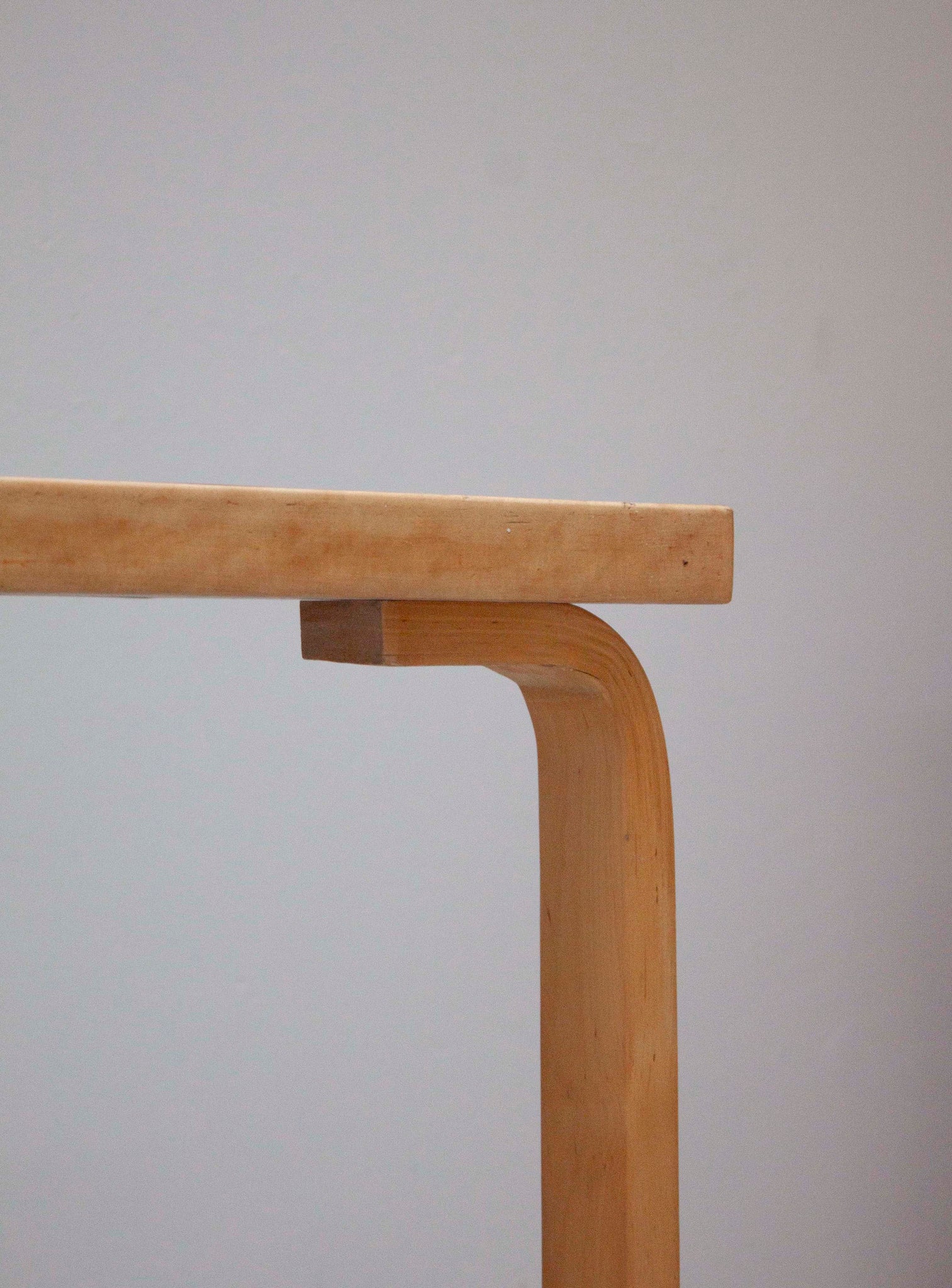 Artek 95 Half Round Dining Table by Alvar Aalto (Red)