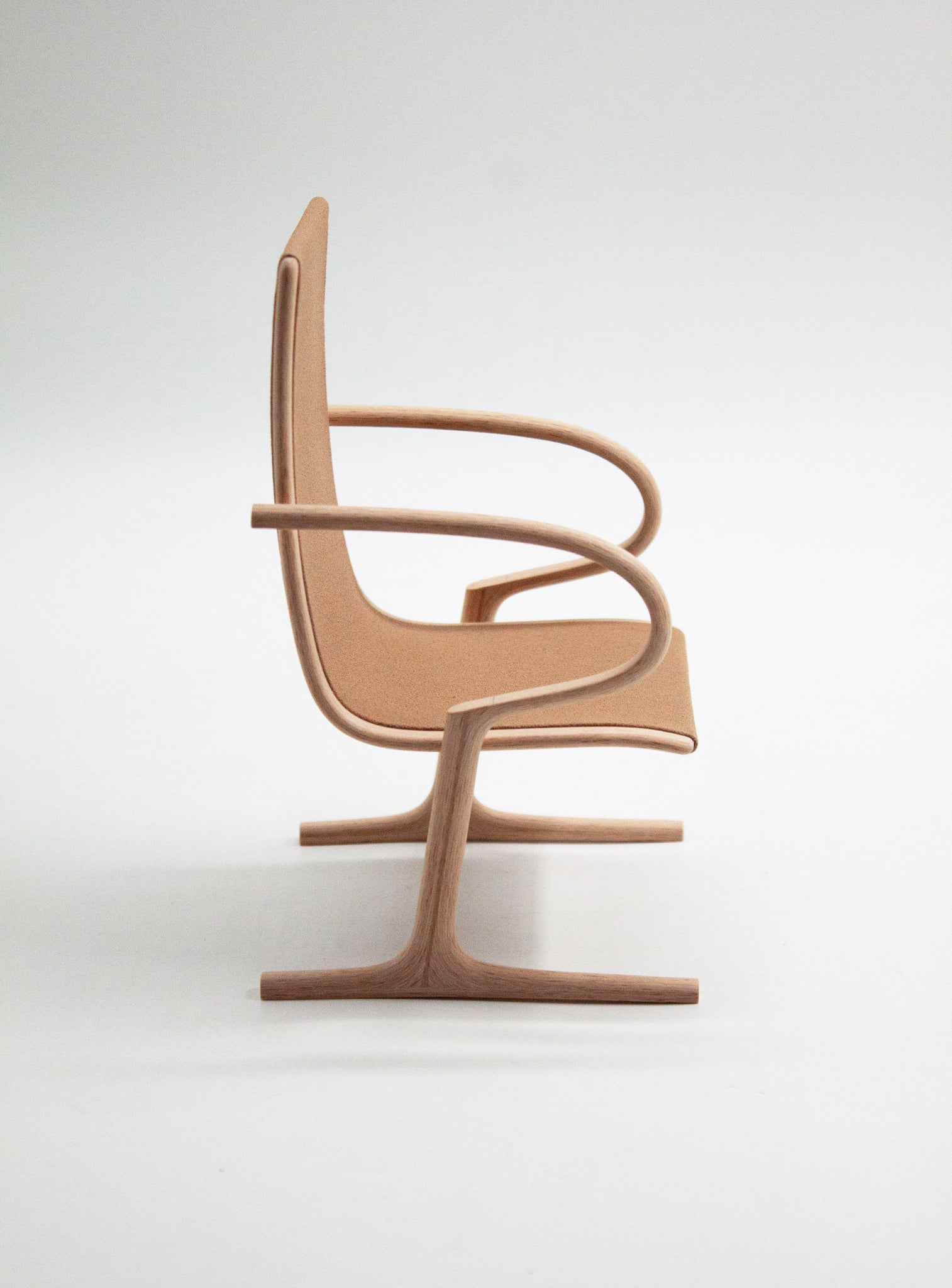 Handmade Miniature Chair 09 by Hans Frost Nielsen
