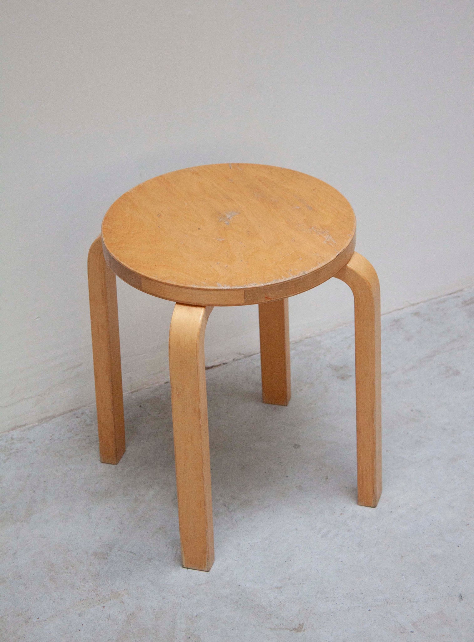 Artek E60 Stool by Alvar Aalto (Birch)