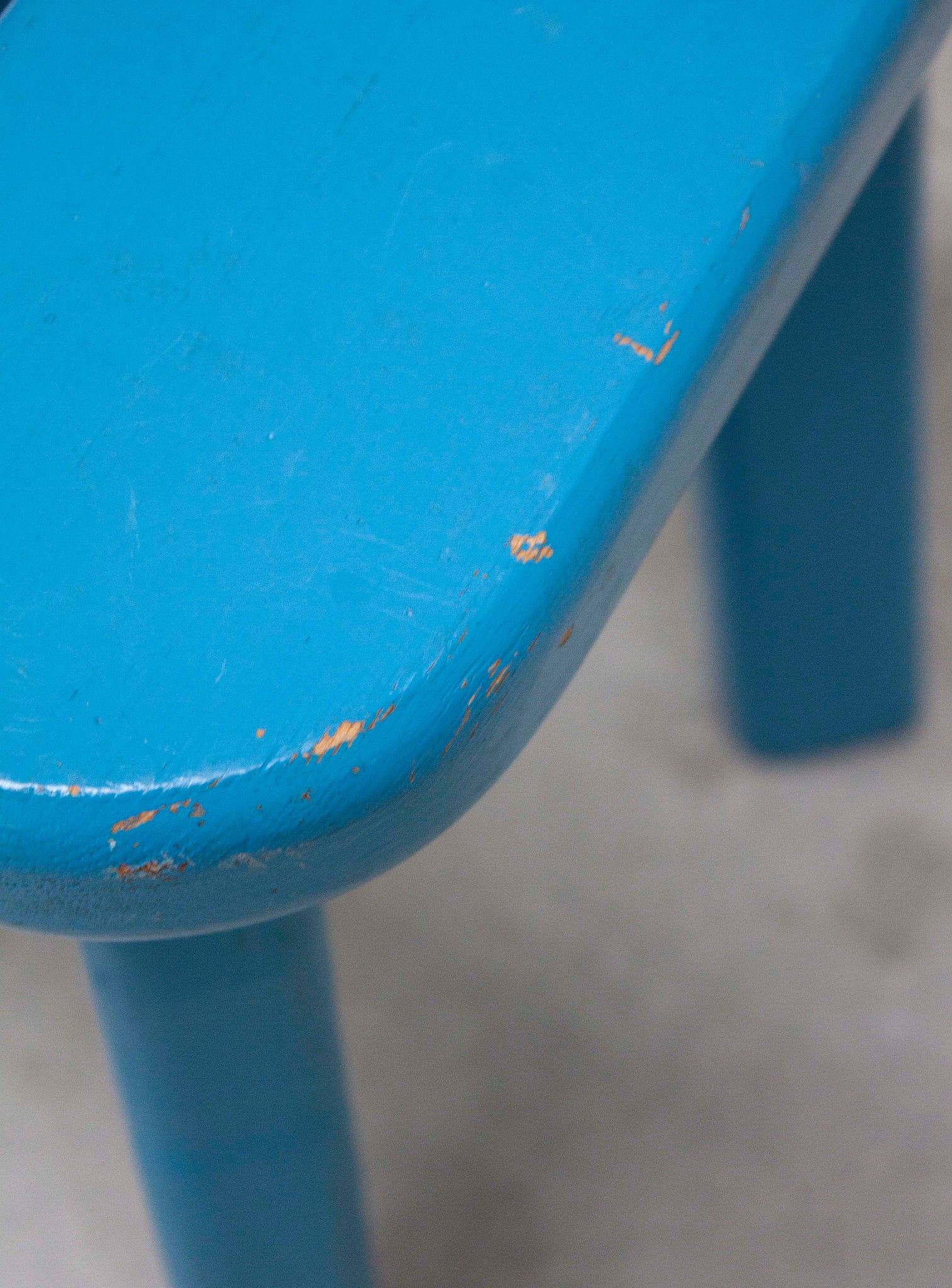 Finnsauna Lagerholm Pine Stool (Light Blue)