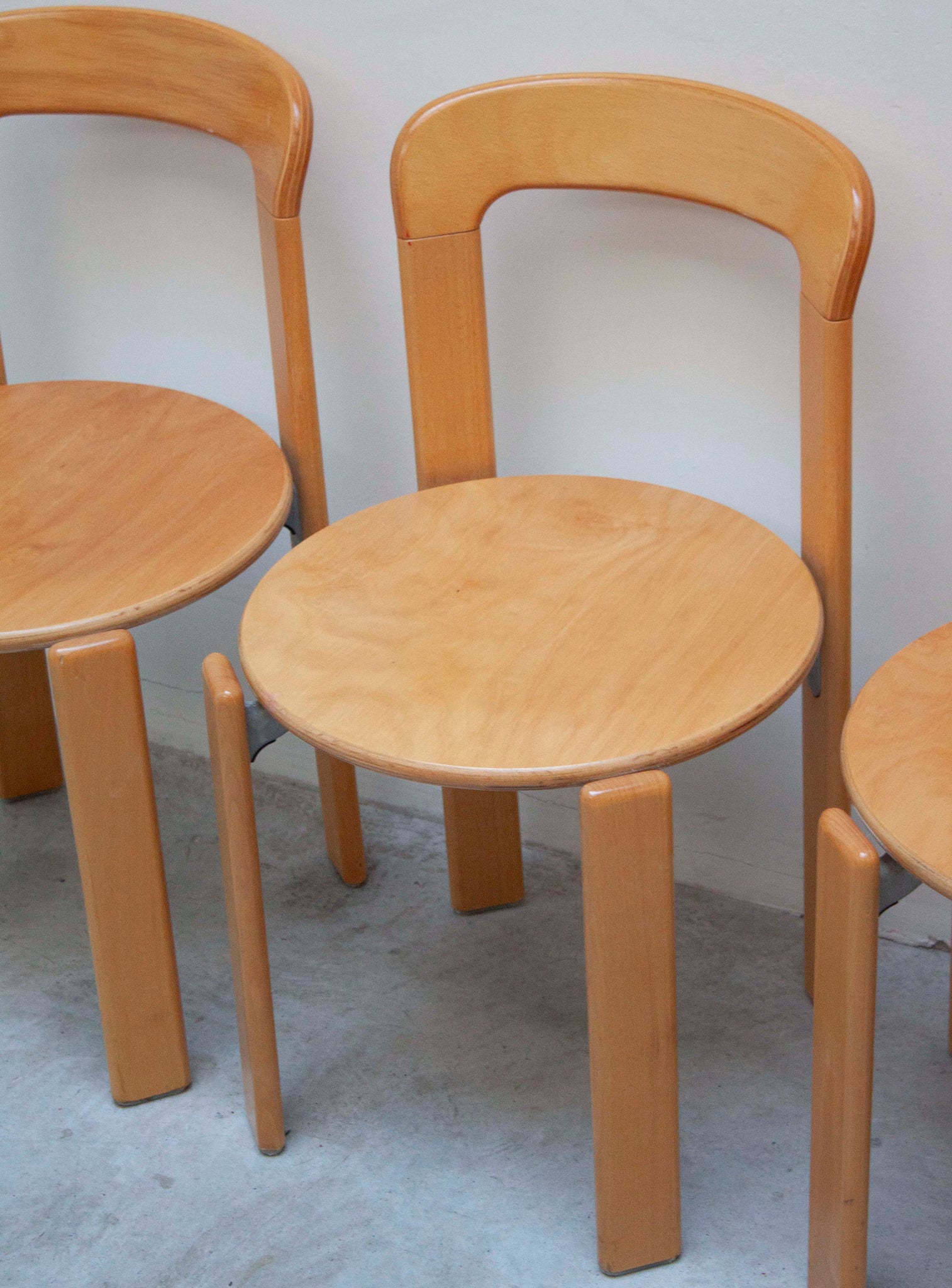 Kusch+Co Rey Dining Chairs by Bruno Rey