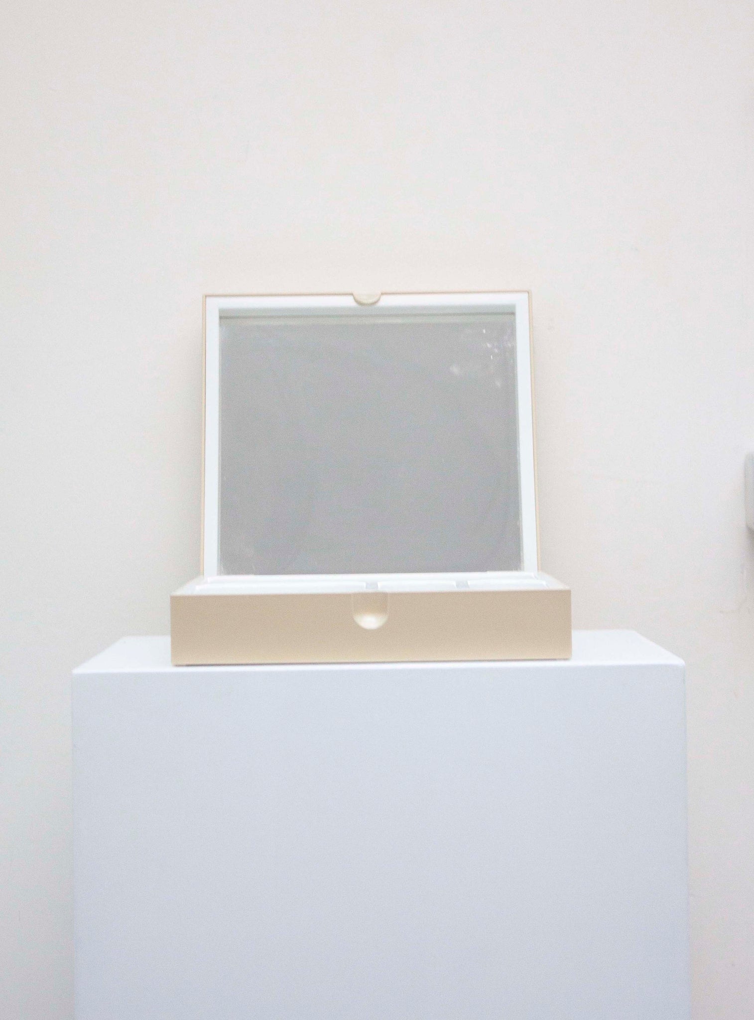 Gedy Vanity Box with Mirror by Makio Hasuike (Beige)