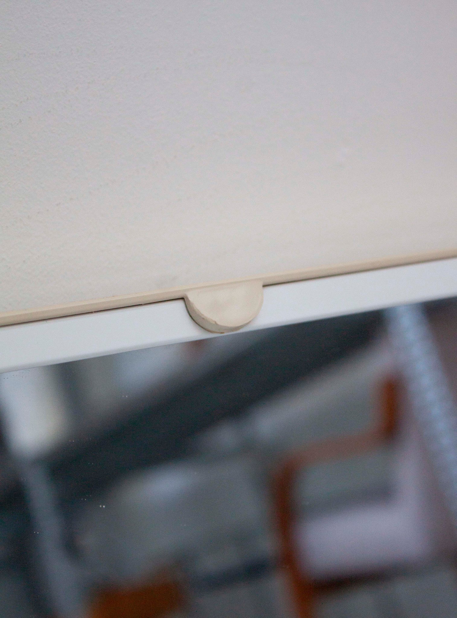 Gedy Vanity Box with Mirror by Makio Hasuike (Beige)