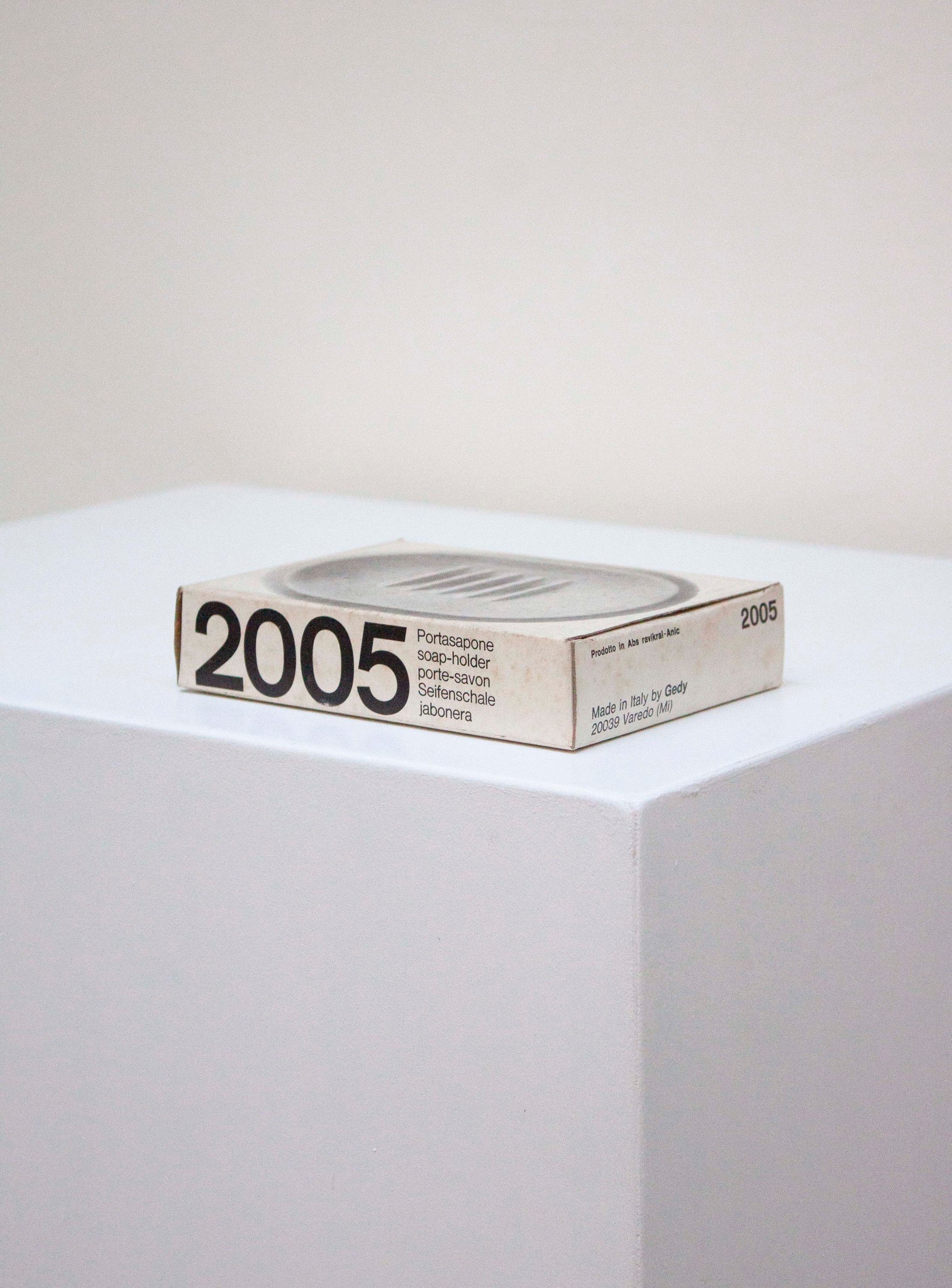 Gedy Soap Dish by Makio Hasuike (White)