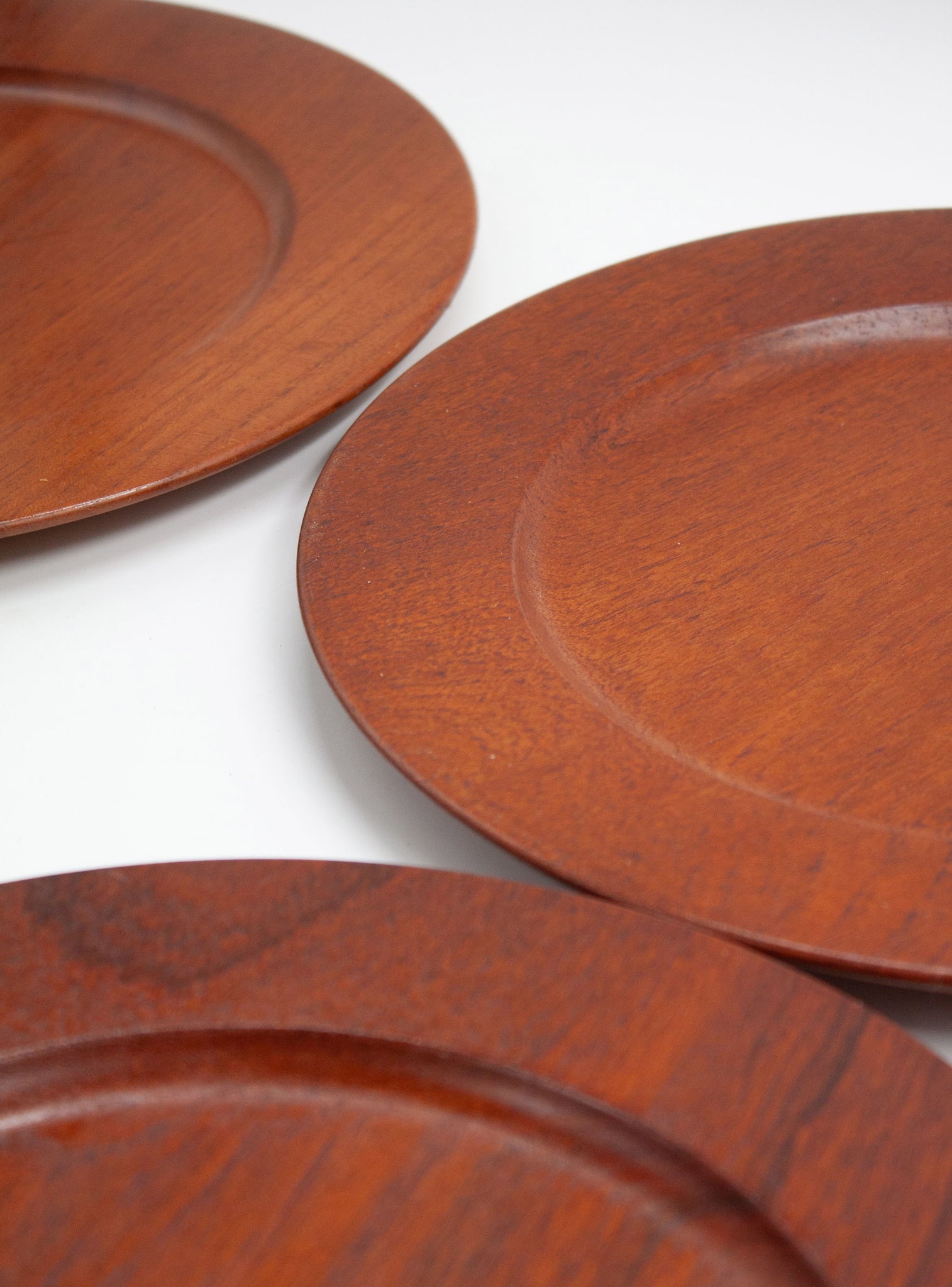 Wiggers Solid Teak Plates (Set of 6)