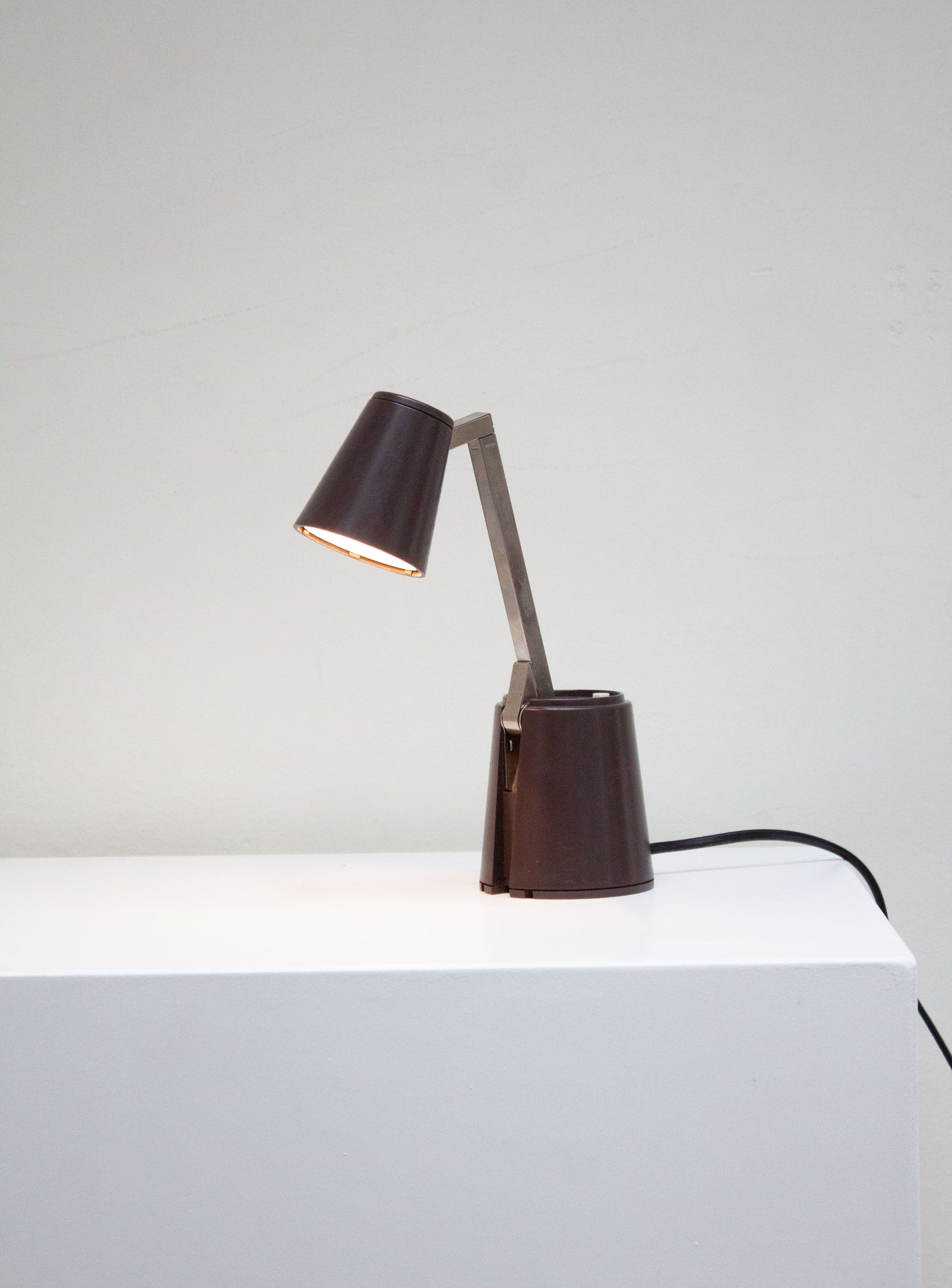 Lampette Telescopic Desk Lamp by Koch Creations (Brown)
