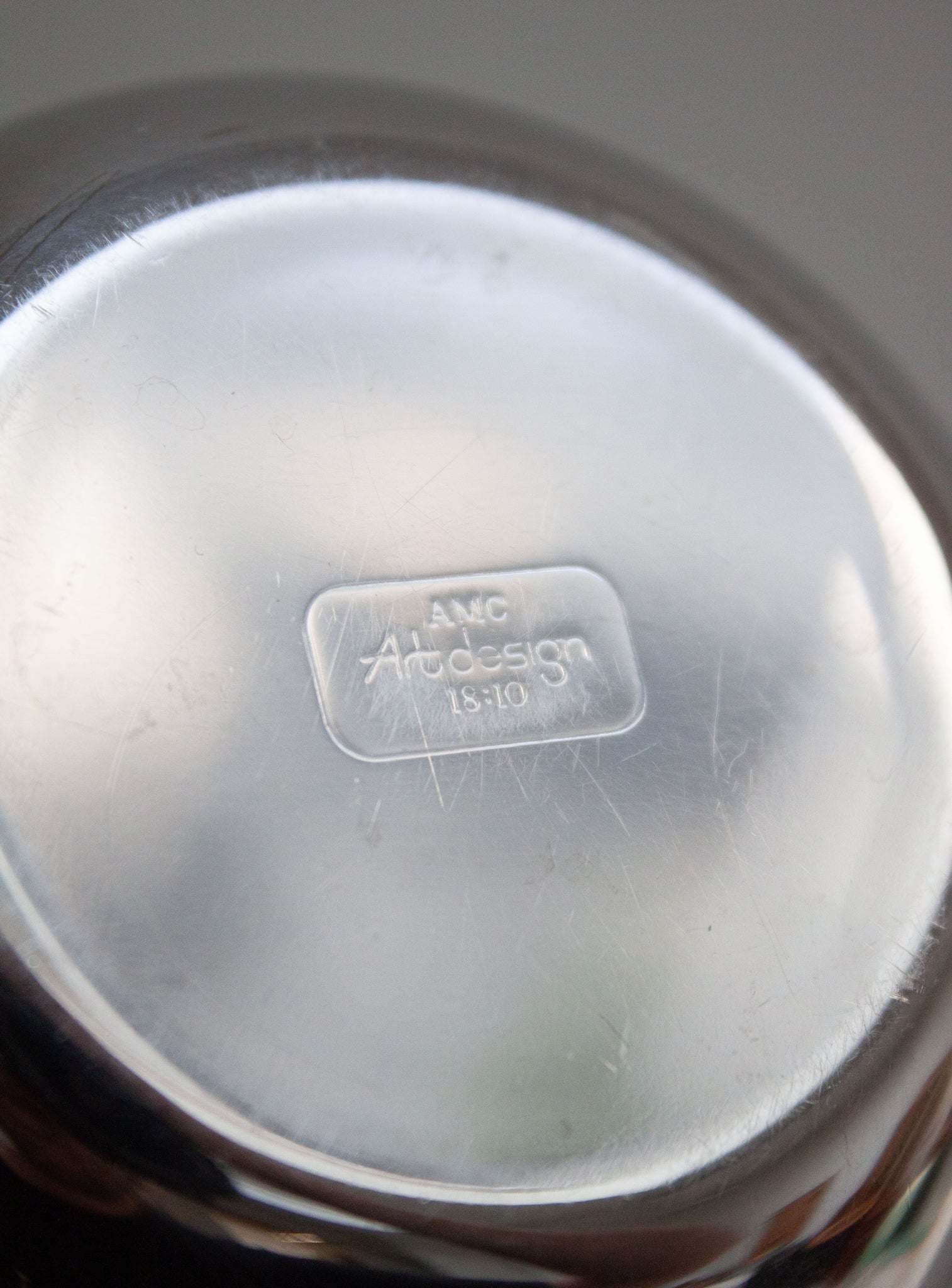 AMC Italy Stainless Steel Coffee Cups & Saucers