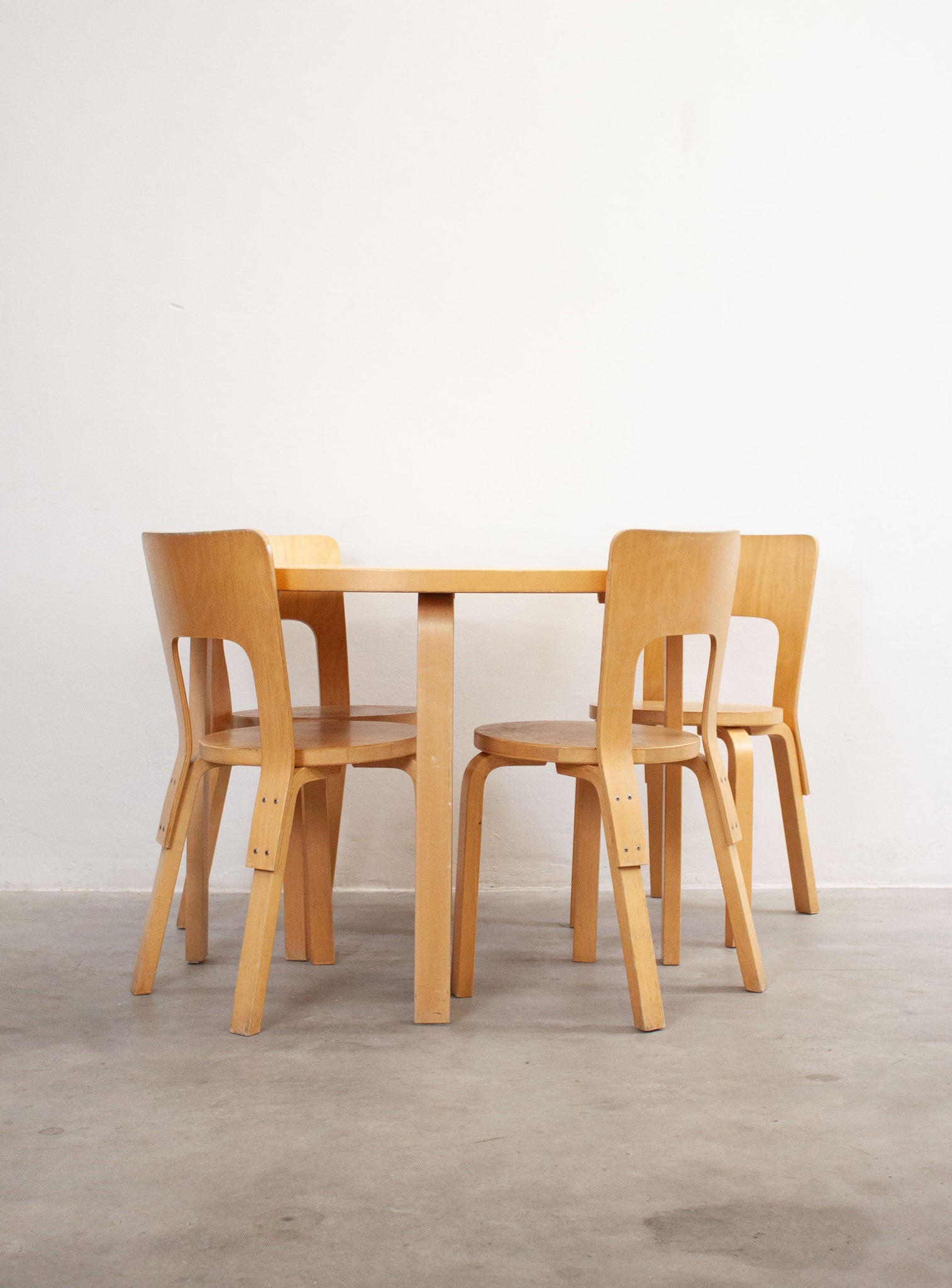 Artek Model 66 Chairs by Alvar Aalto