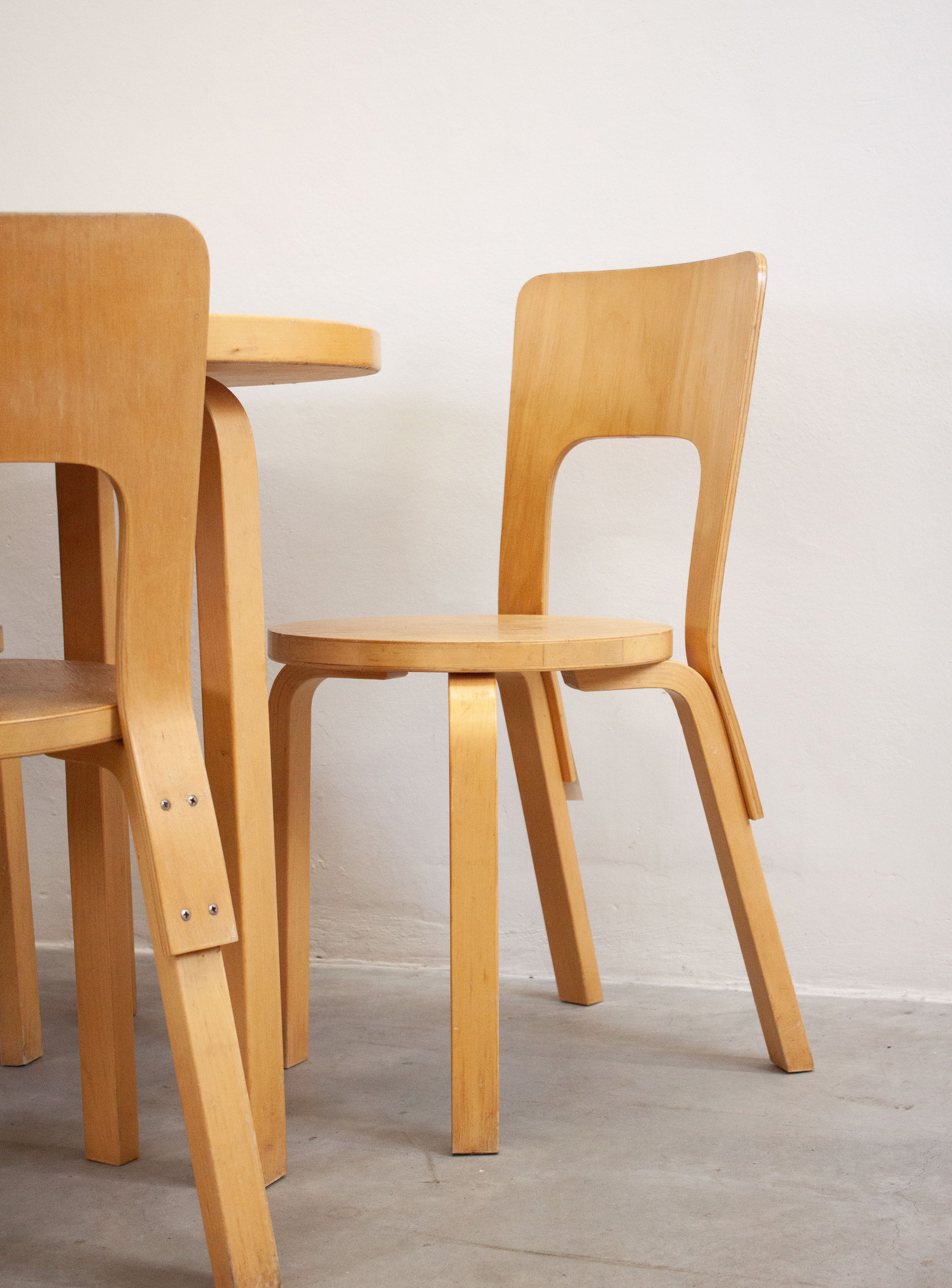 Artek Model 66 Chair by Alvar Aalto – JUKI AMSTERDAM