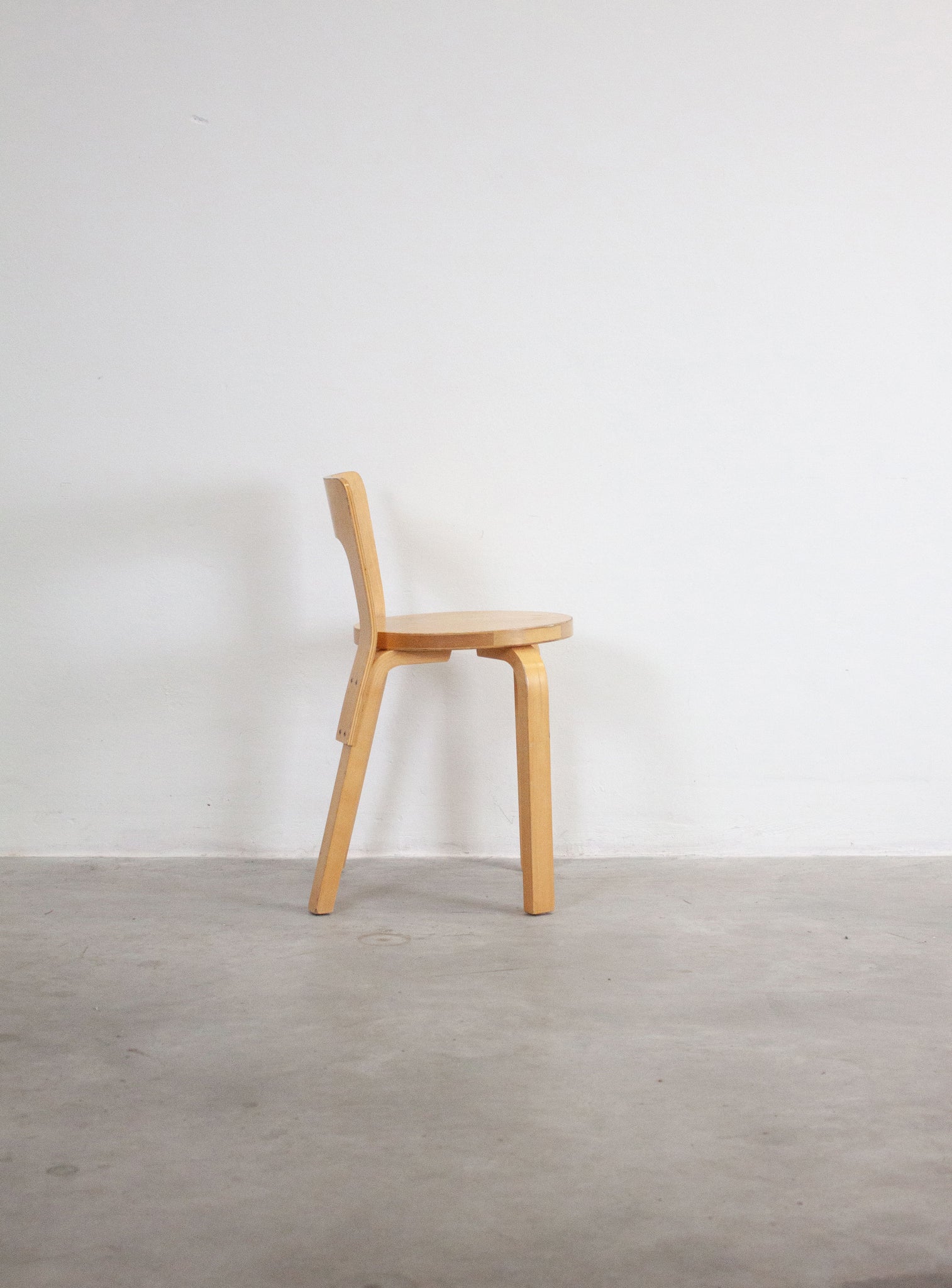 Artek Model 65 Chair by Alvar Aalto (Birch)