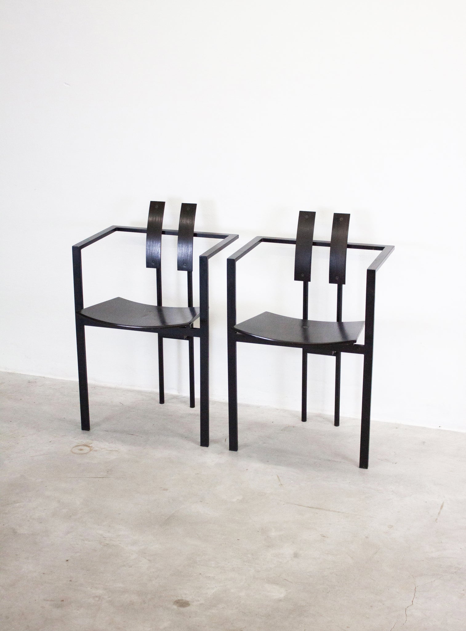 KFF Design Trix Chairs by Karl Friedrich Föster (Black)