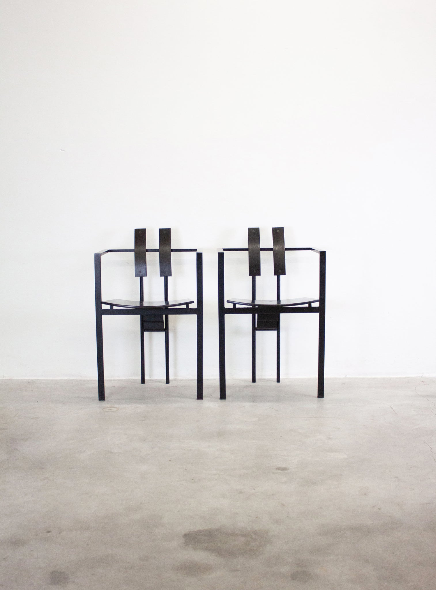 KFF Design Trix Chairs by Karl Friedrich Föster (Black)