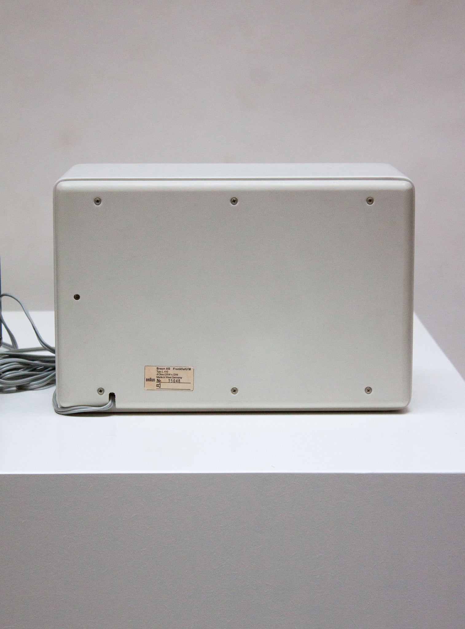 Braun Hifi Set CSV-250/1 & L410 by Dieter Rams