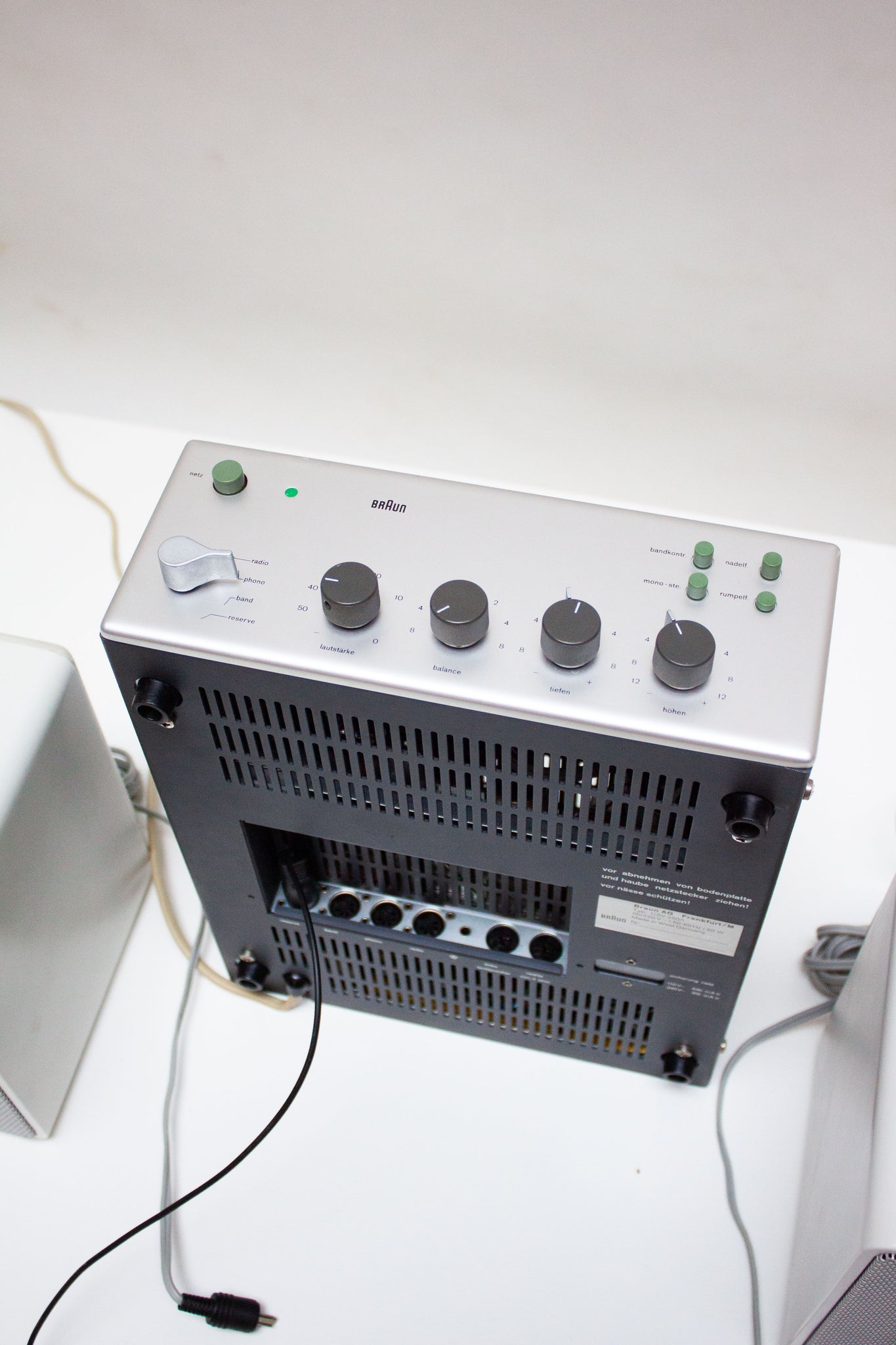 Braun Hifi Set CSV-250/1 & L410 by Dieter Rams