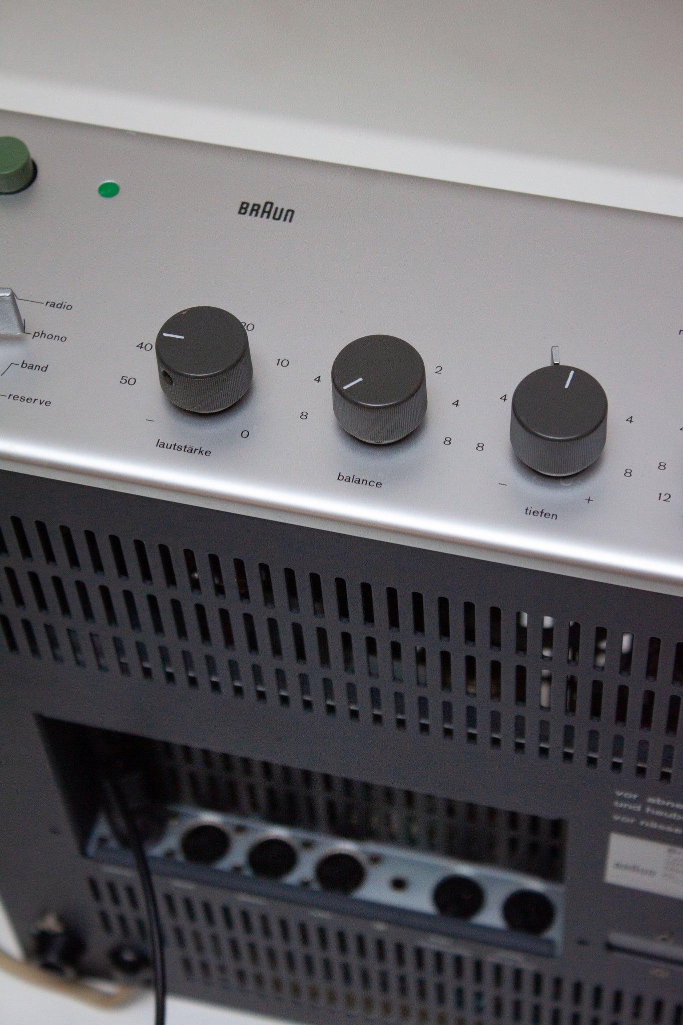 Braun Hifi Set CSV-250/1 & L410 by Dieter Rams