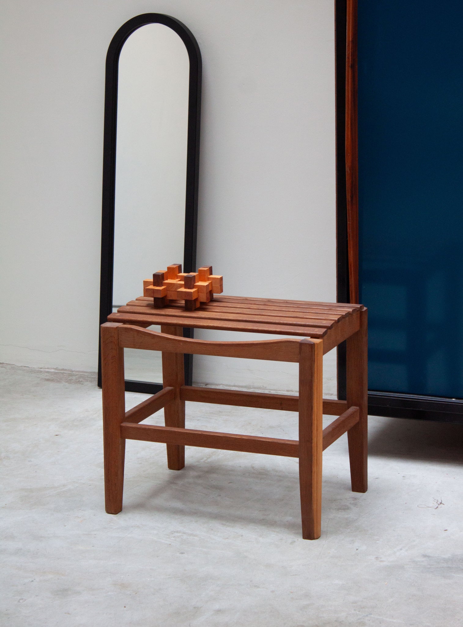 Danish Teak Carpenter Stool