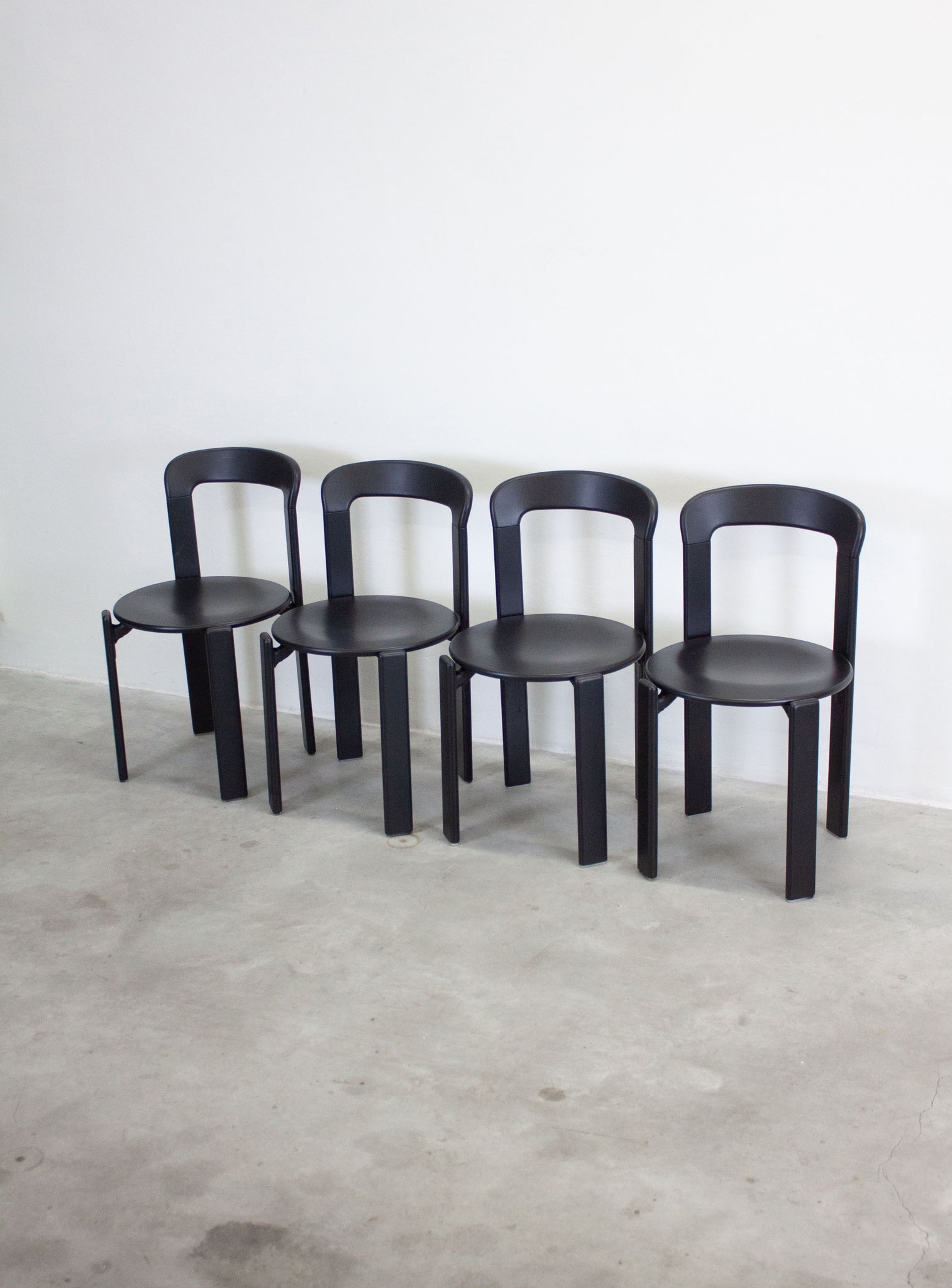 Kusch+Co Rey Dining Chairs by Bruno Rey (Black)