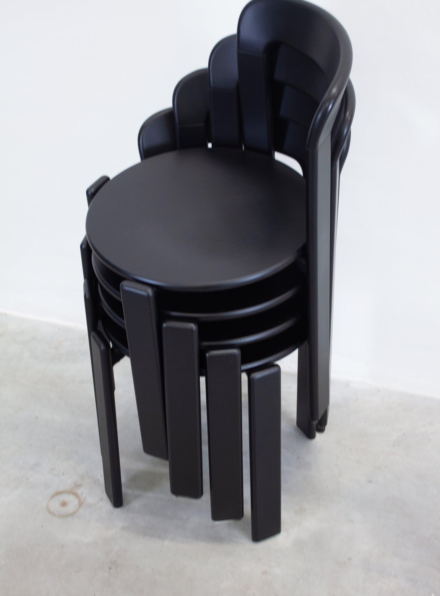 Kusch+Co Rey Dining Chairs by Bruno Rey (Black)