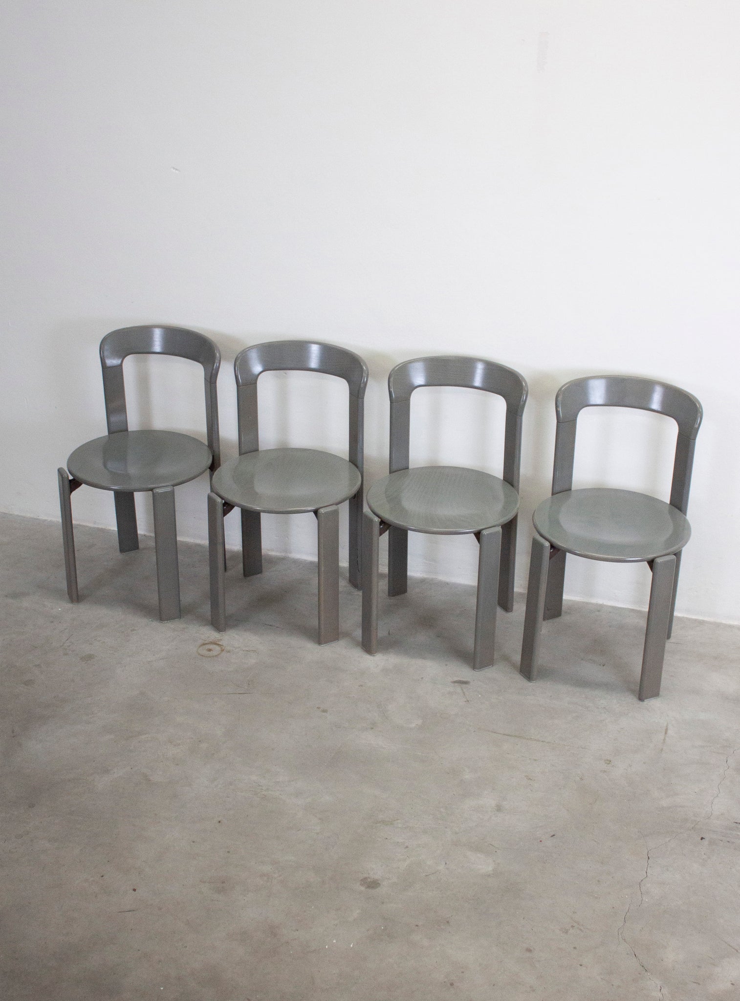 Kusch+Co Rey Dining Chairs by Bruno Rey (Grey)