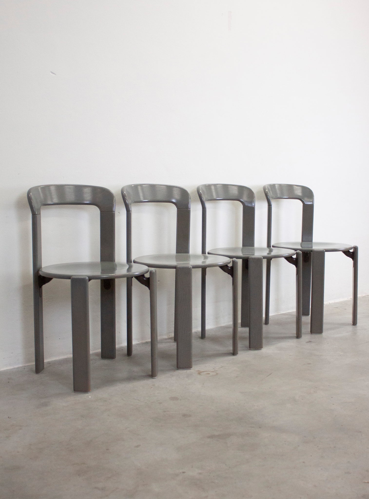 Kusch+Co Rey Dining Chairs by Bruno Rey (Grey)