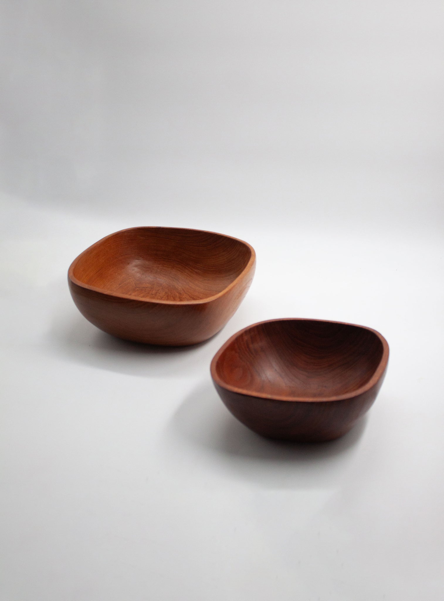 Danish Teak Wooden Bowls