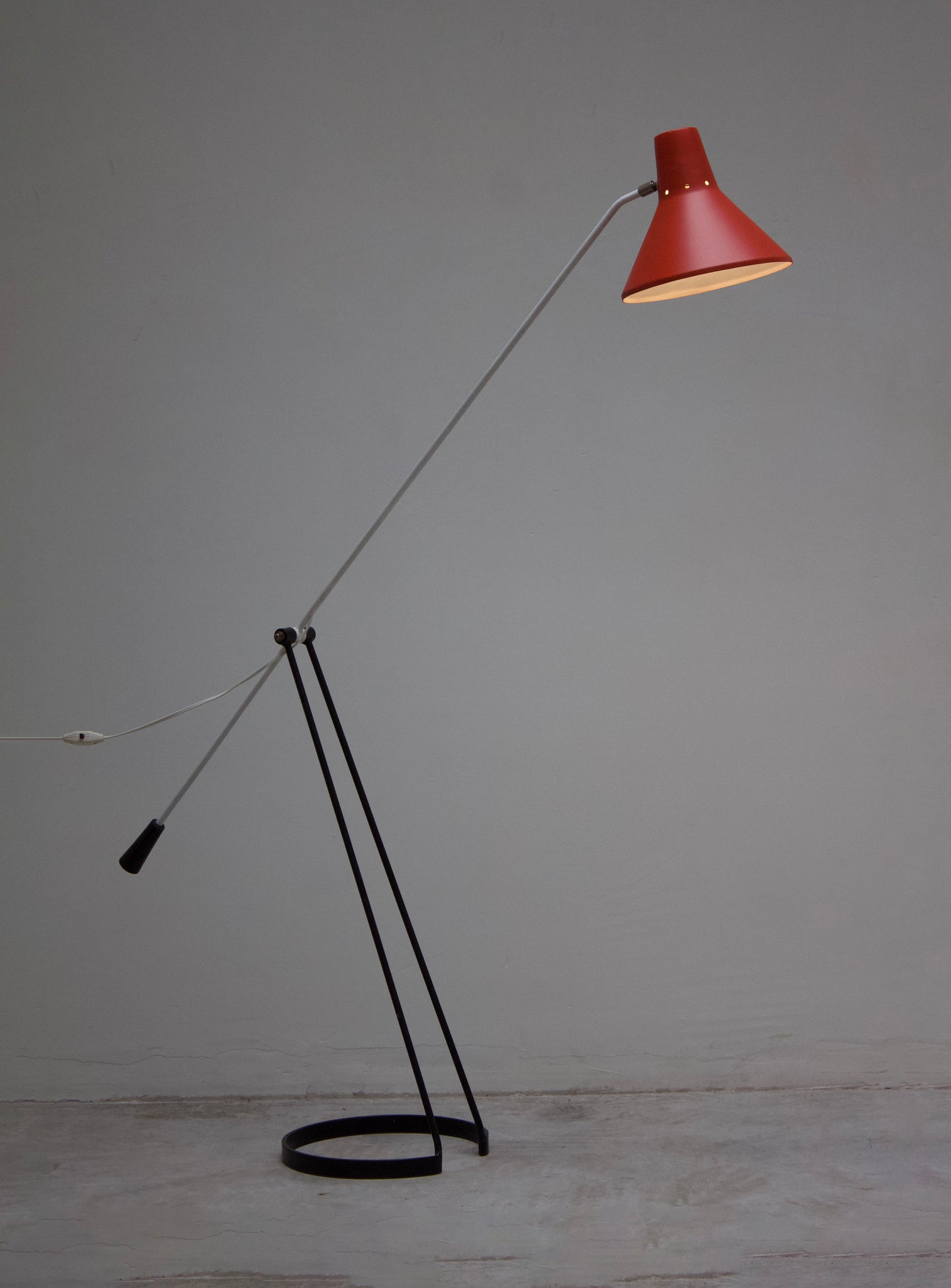 Artimeta Tivoli Floor Lamp by Floris Fiedeldij (Red)
