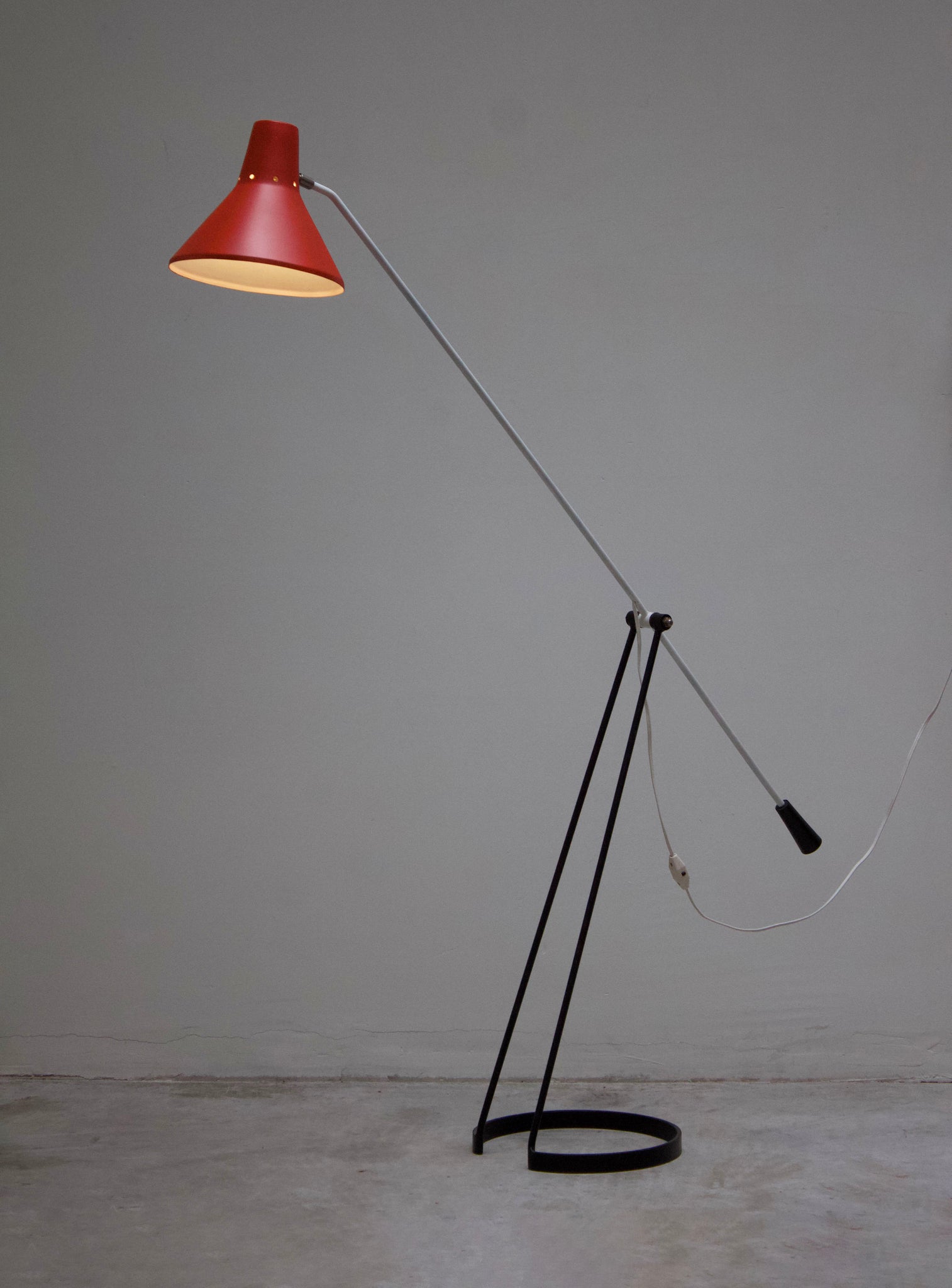 Artimeta Tivoli Floor Lamp by Floris Fiedeldij (Red)