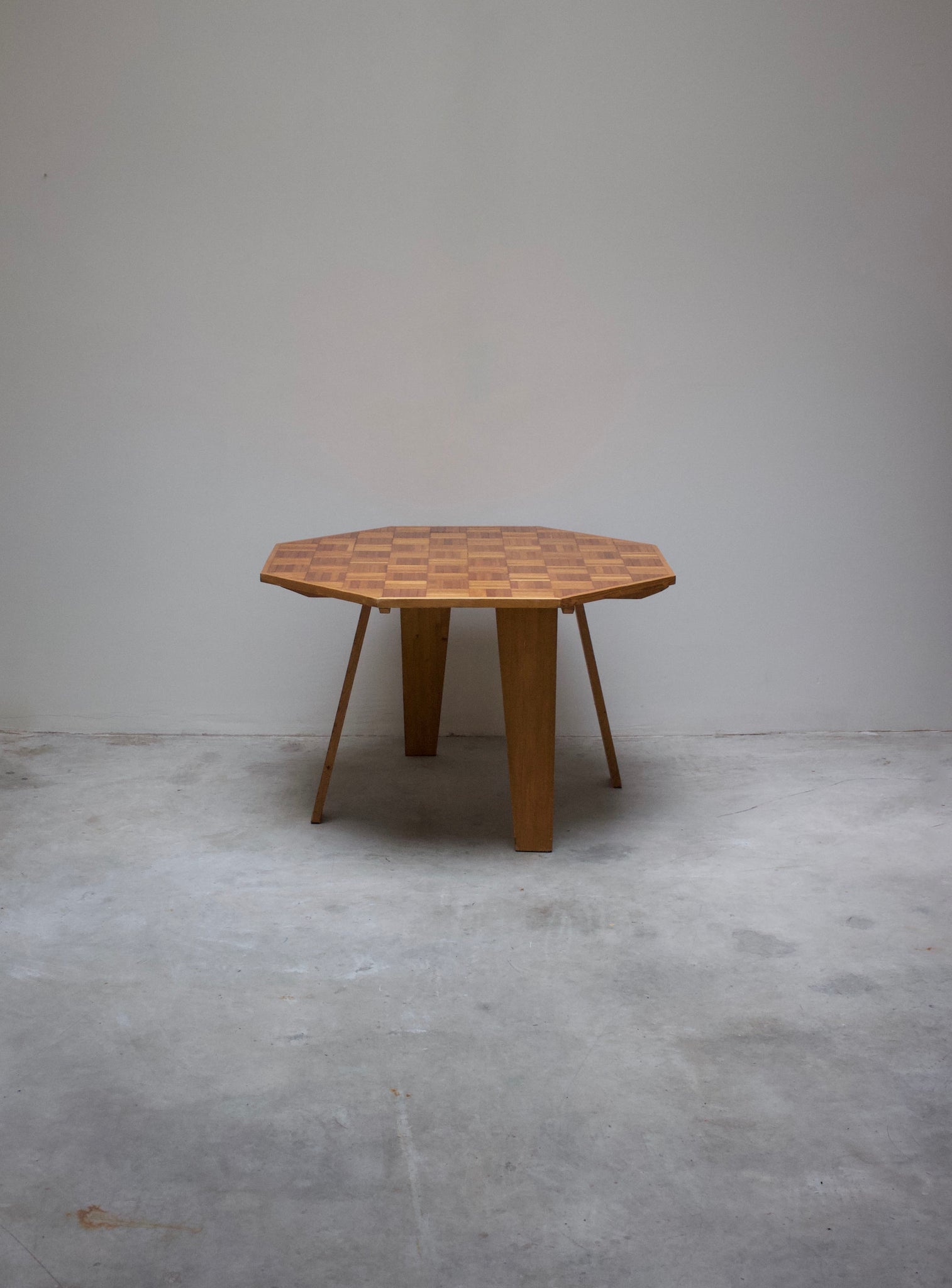 Carpenter Made Octagonal Dining Table (Pine/Teak)