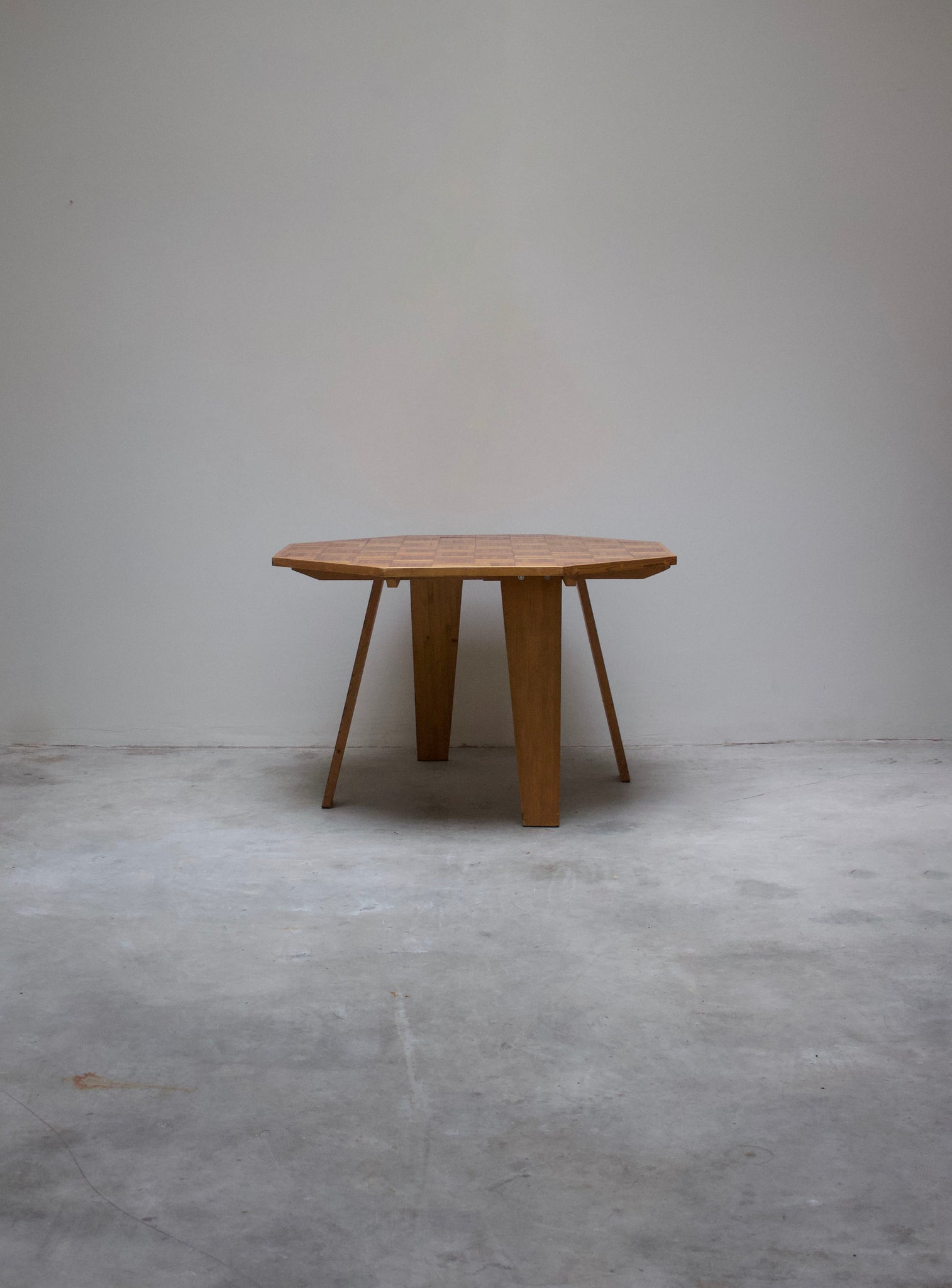 Carpenter Made Octagonal Dining Table (Pine/Teak)