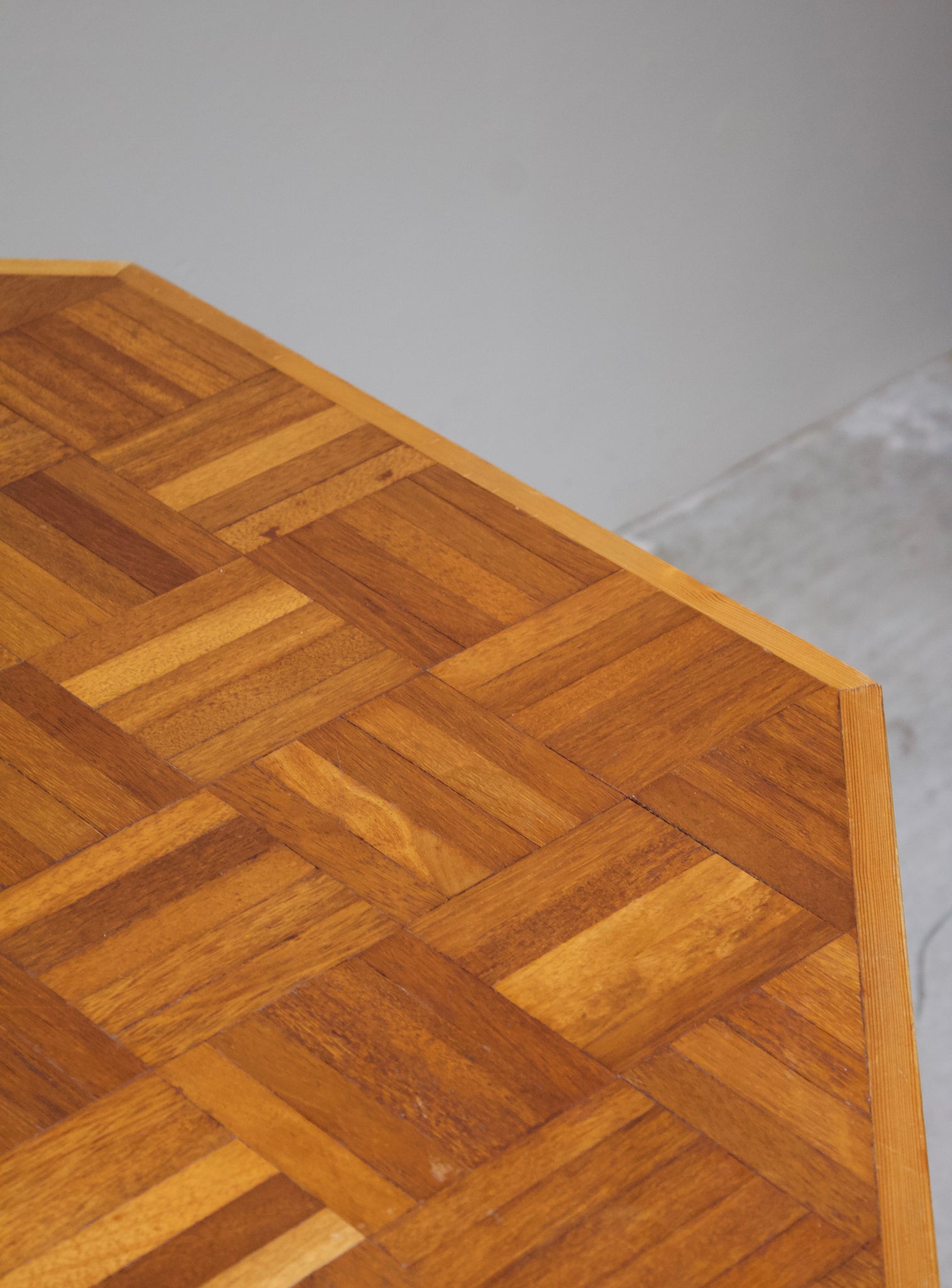 Carpenter Made Octagonal Dining Table (Pine/Teak)