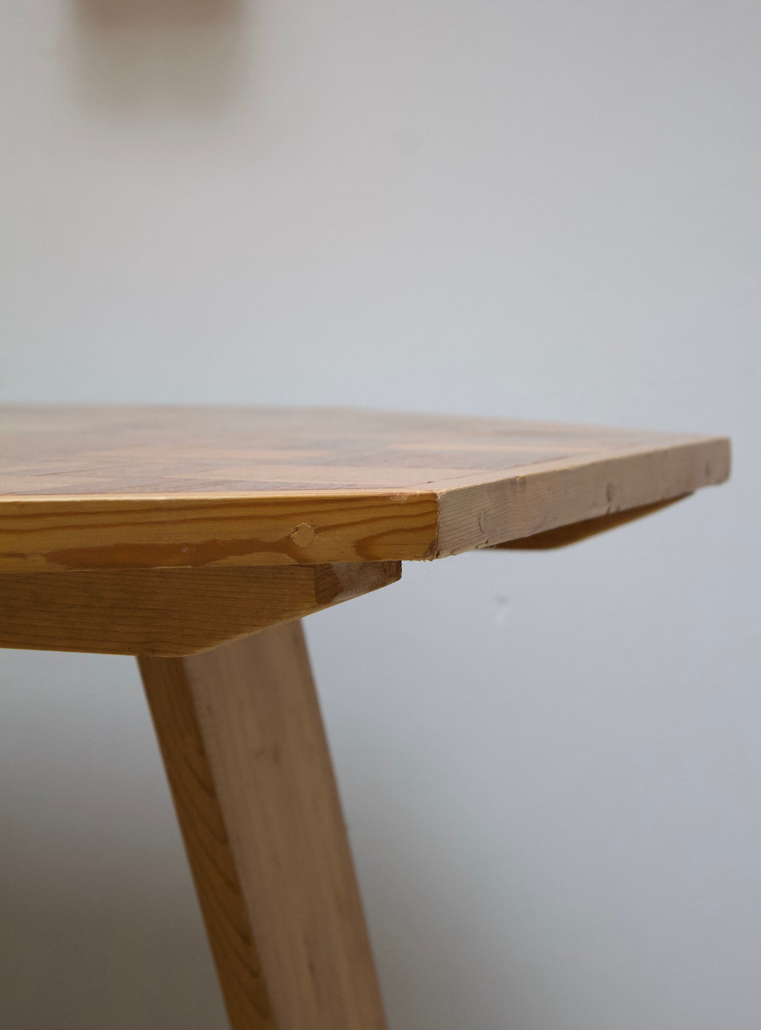 Carpenter Made Octagonal Dining Table (Pine/Teak)