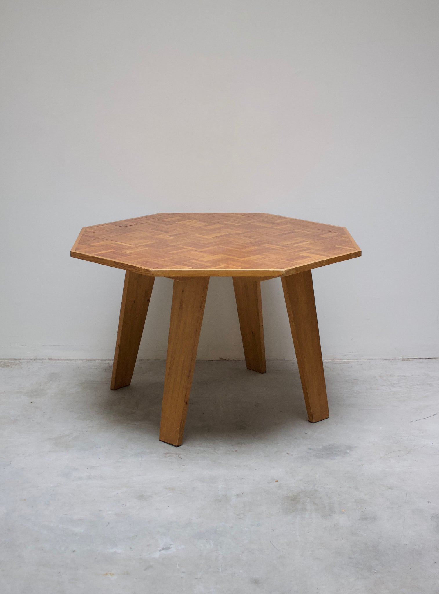 Carpenter Made Octagonal Dining Table (Pine/Teak)