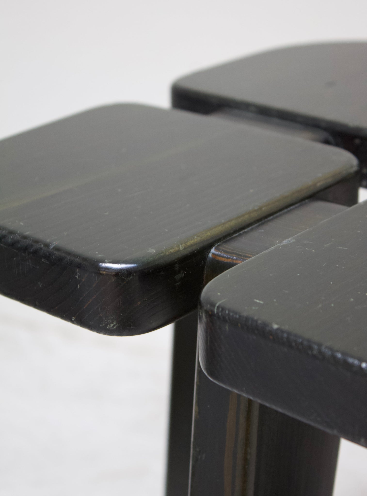 Keravan Puusepäntehdas Apila Stool by Rauni Peippo (Dark Green)