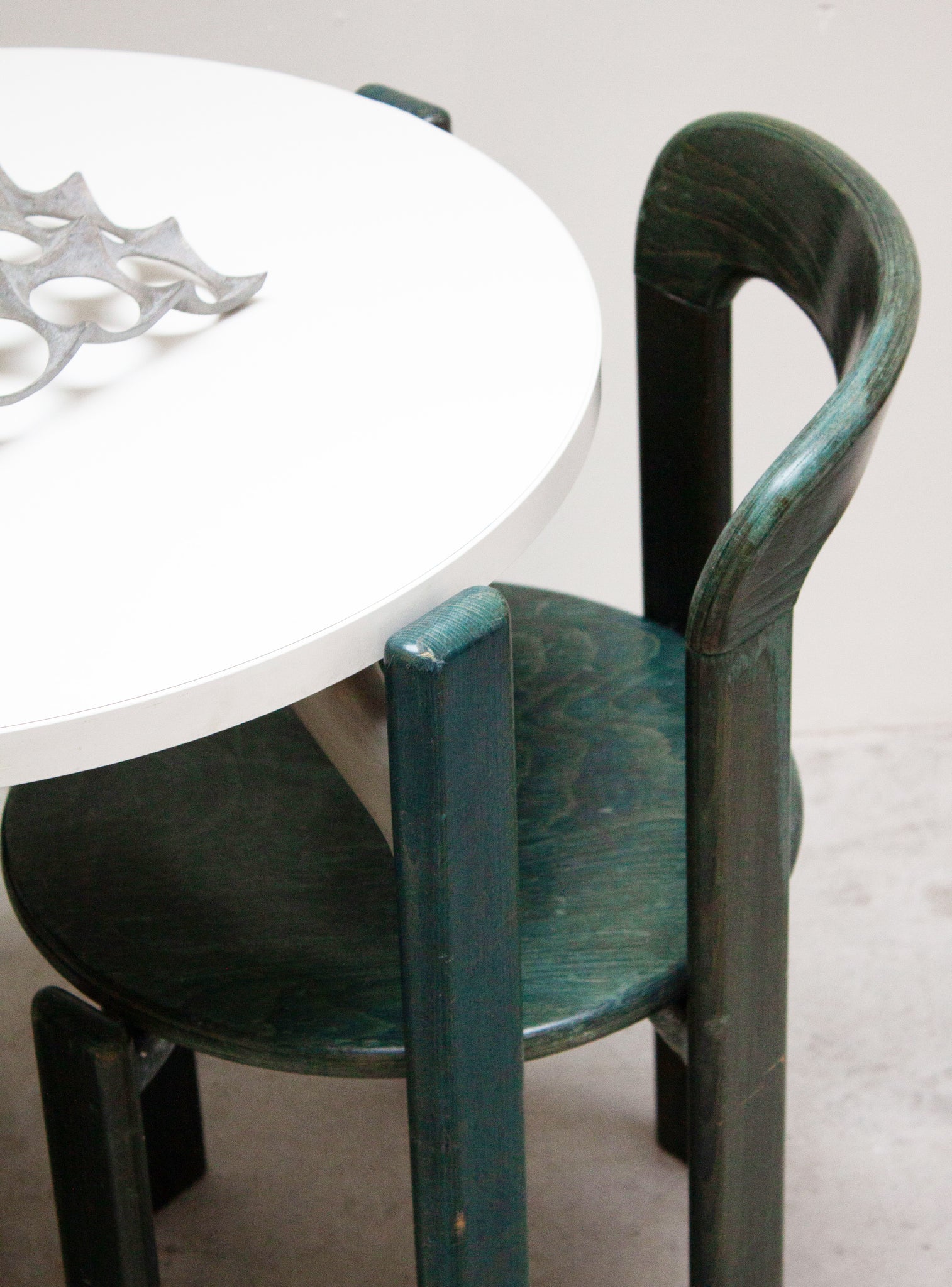 Kusch+Co Rey Dining Table by Bruno Rey (Dark Green)