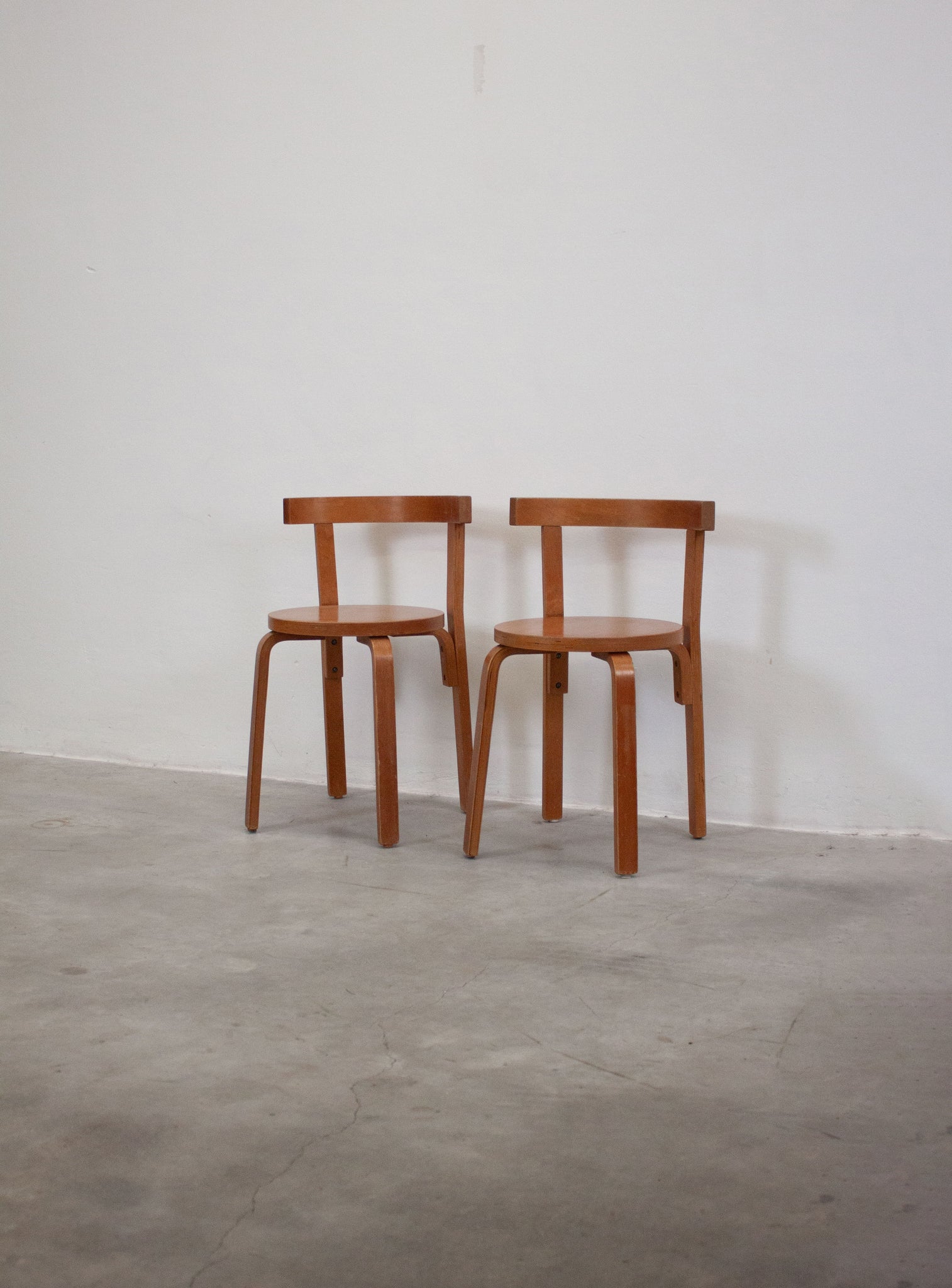Plywood Chairs in style of Alvar Aalto