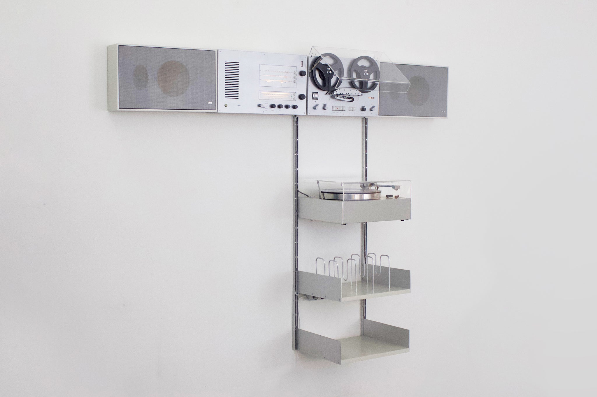 Braun Hi-Fi Wandanlage Stereo Wall Unit by Dieter Rams