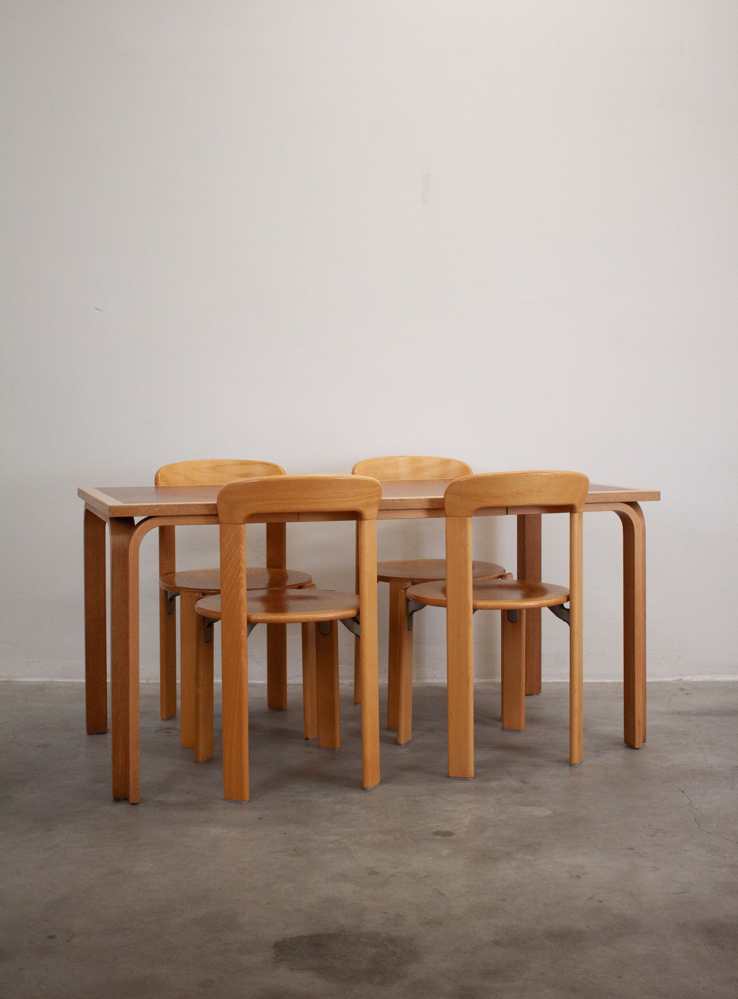 Magnus Olesen Dining Table by Rud Thygesen & Johnny Sørensen (Brown)