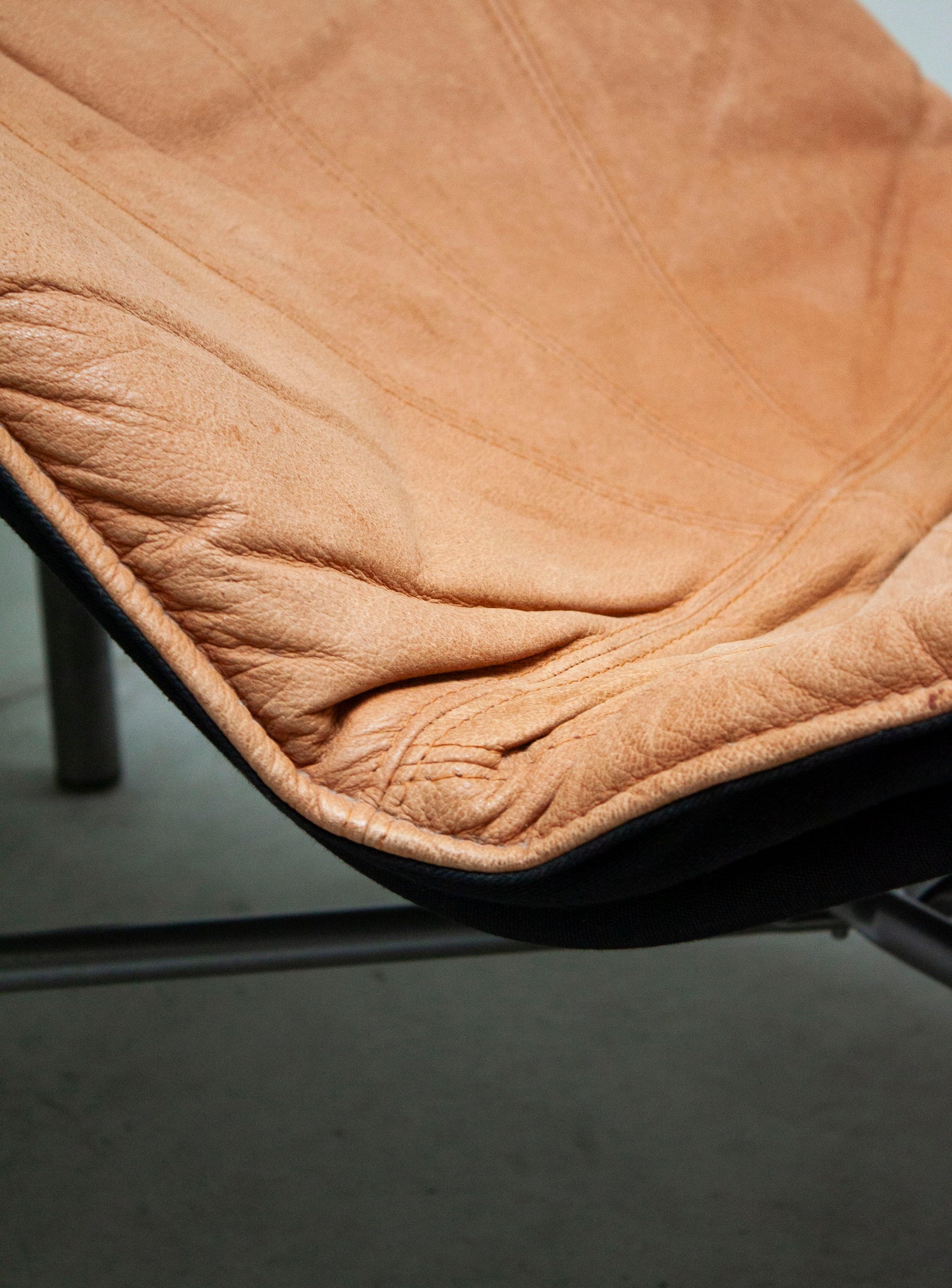 Ikea Skye Chaise Longue by Tord Björklund (Cognac)