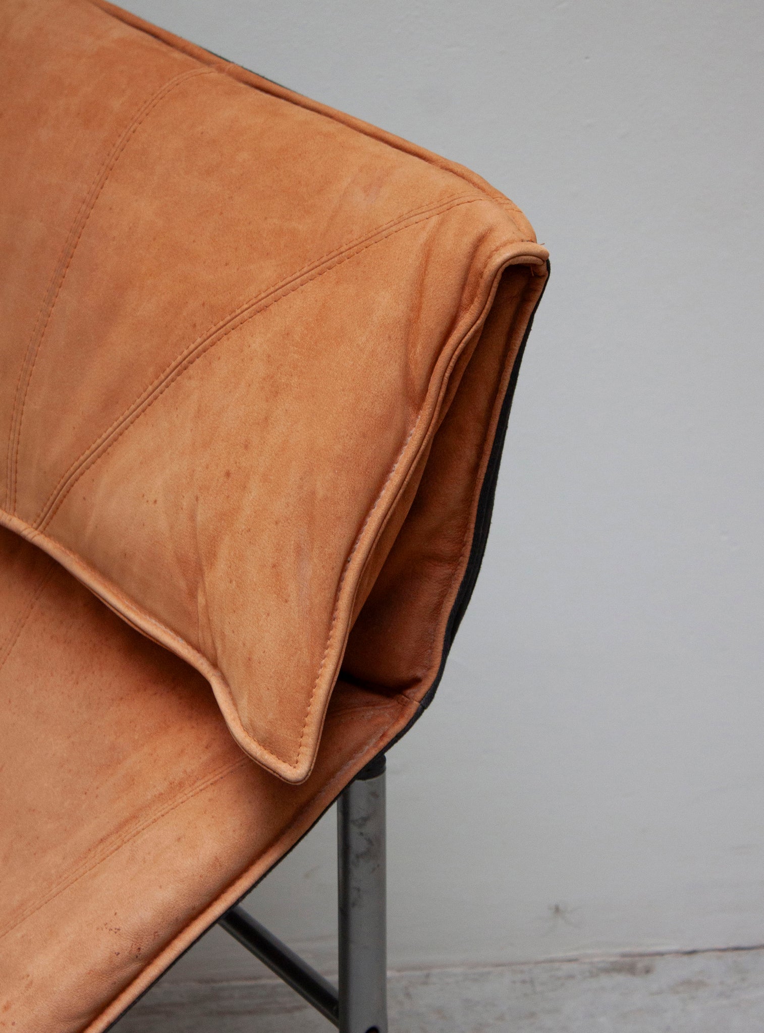 Ikea Skye Chaise Longue by Tord Björklund (Cognac)