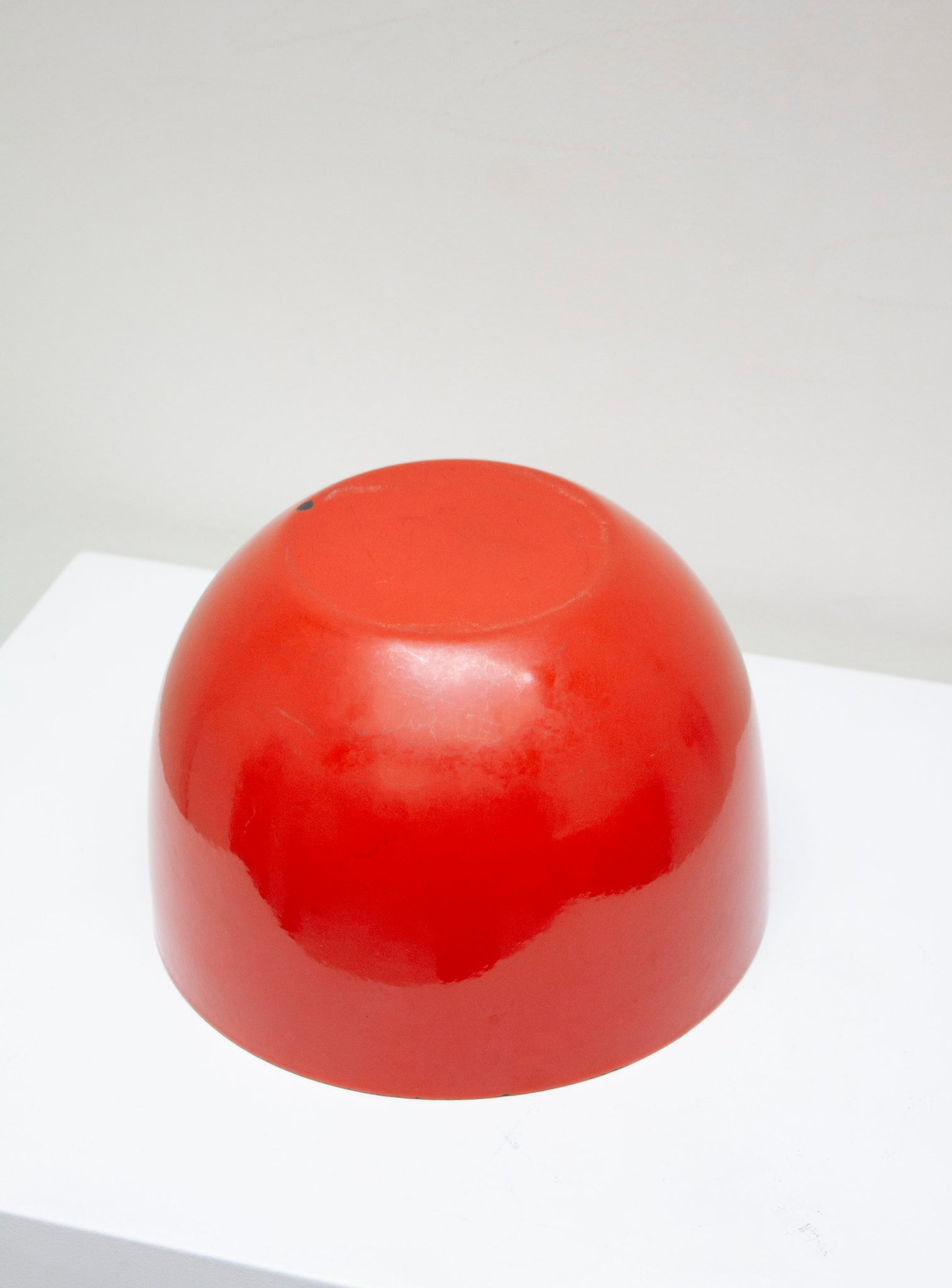 Finel Enamel Salad Bowl by Kaj Franck (Orange)