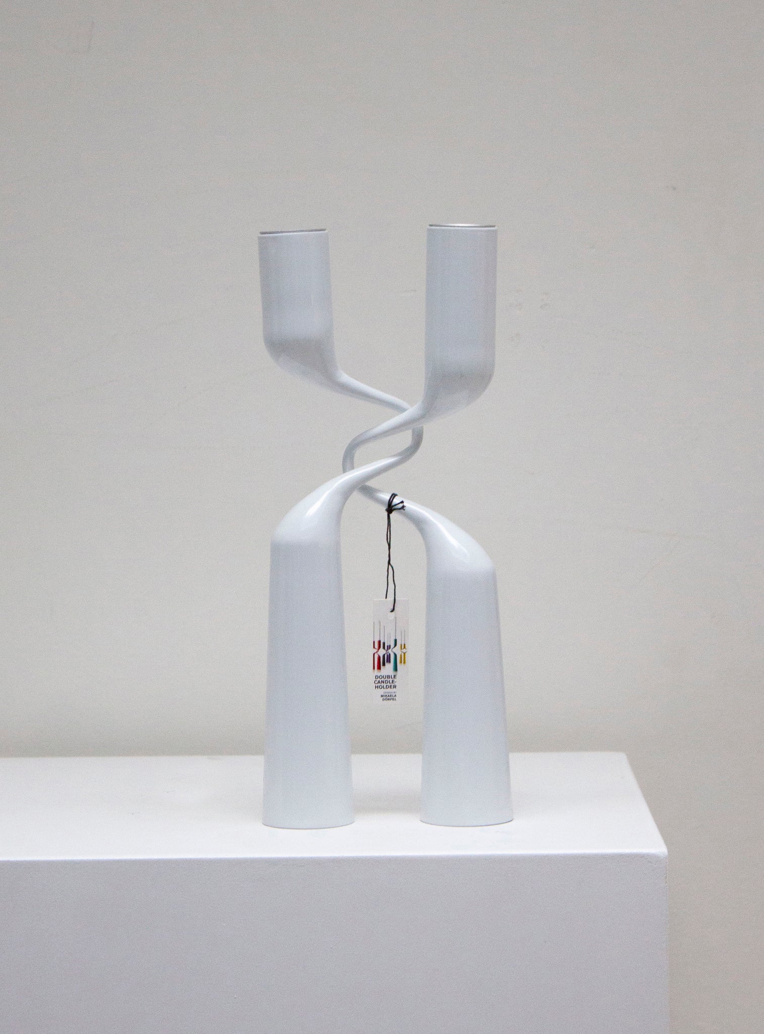 Menu Tango Candle Holders by Mikaela Dörfel (White)