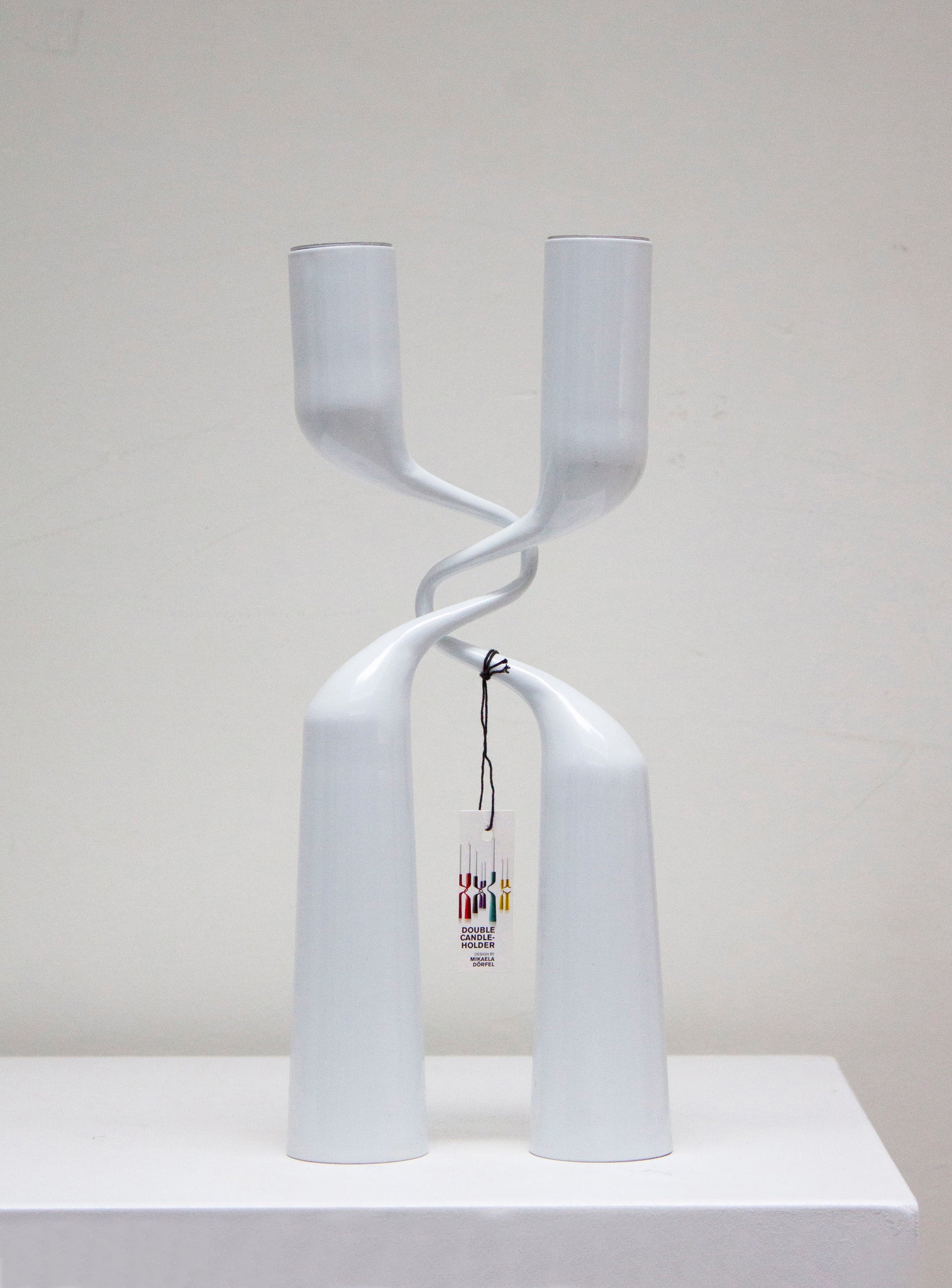 Menu Tango Candle Holders by Mikaela Dörfel (White)