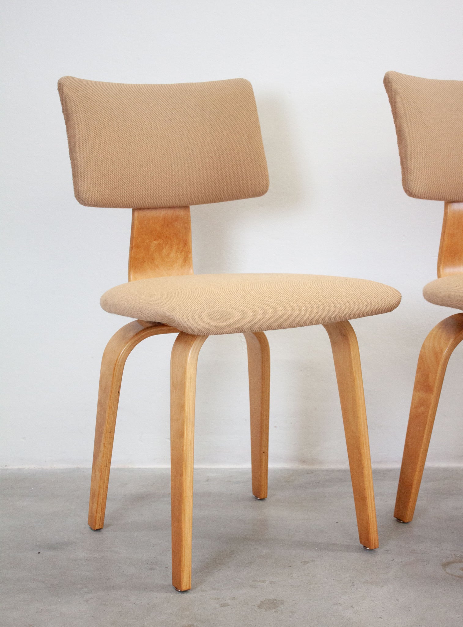 Pastoe SB03 Dining Chairs by Cees Braakman (Sand)